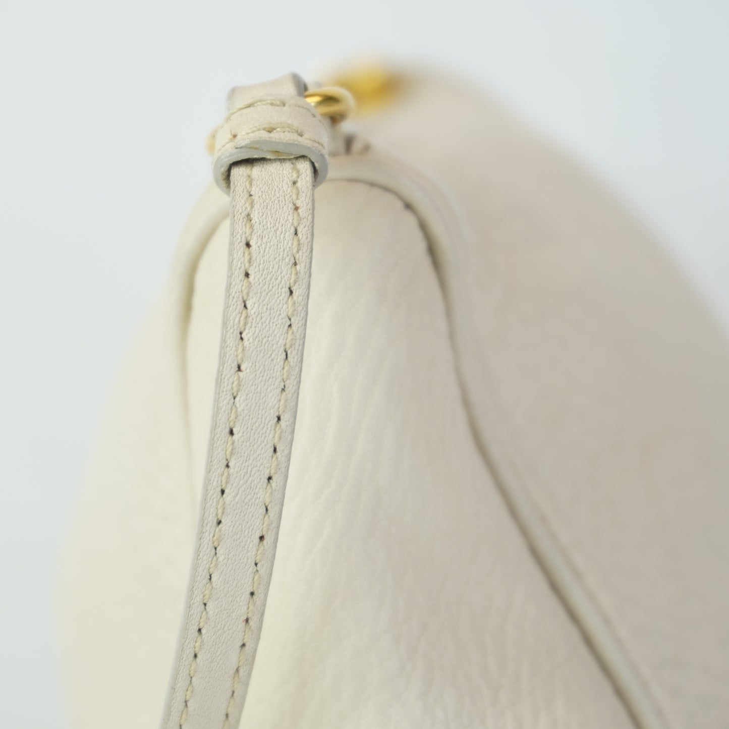 Prada Vitello Daino Pochette GHW Small