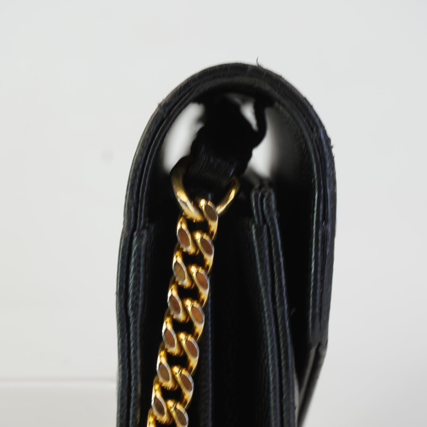 YSL	Cassandre Matelasse WOC Black