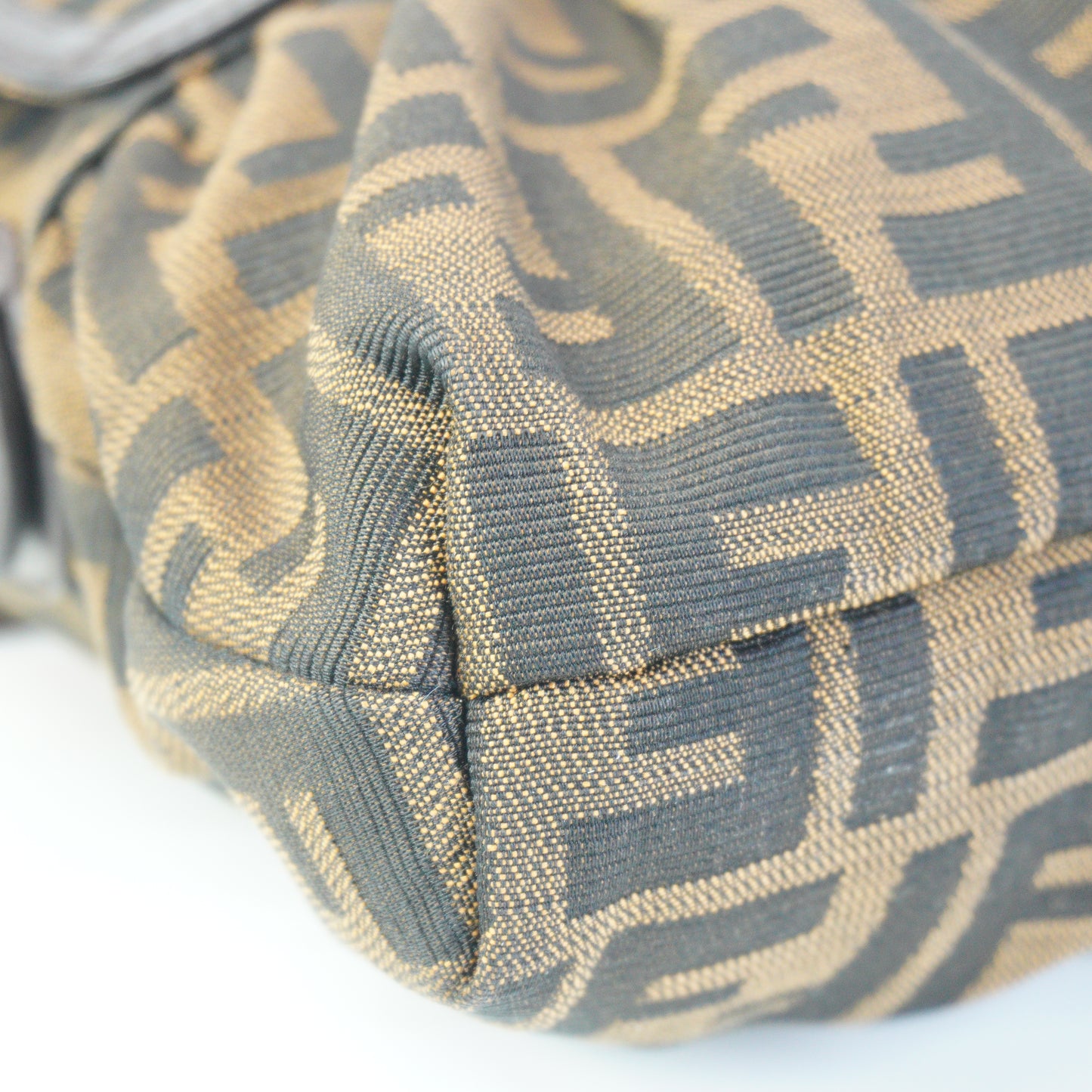 Fendi Zucca Chef Shoulder Bag Medium GHW