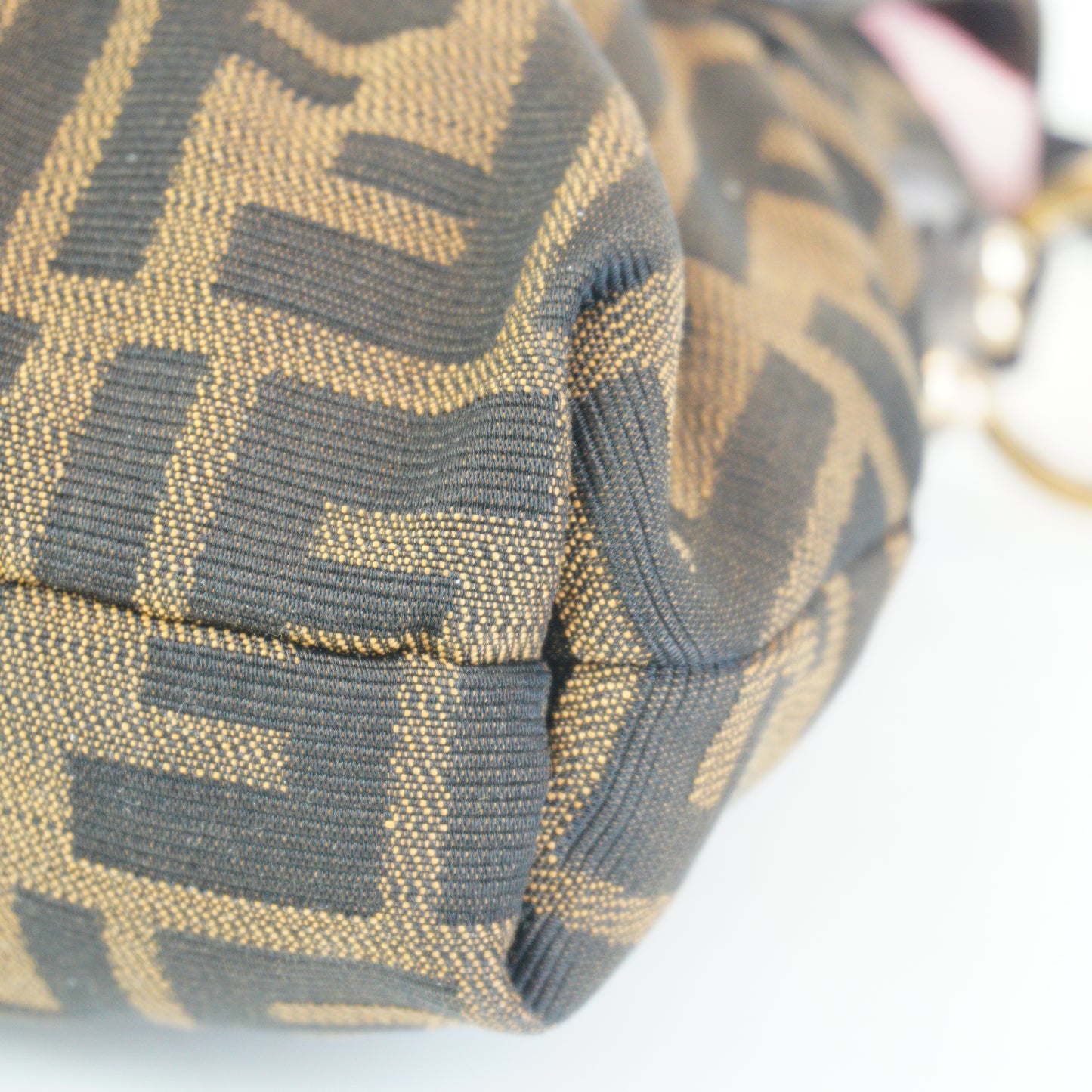 Fendi Zucca Chef Shoulder Bag Medium GHW