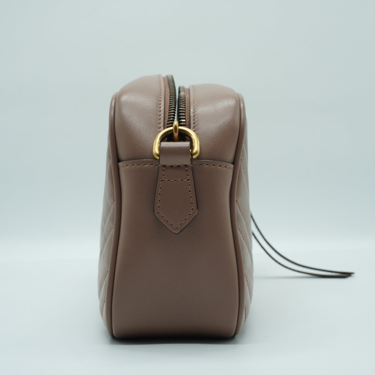 Gucci Soho Leather Disco Bag Cream GHW Small