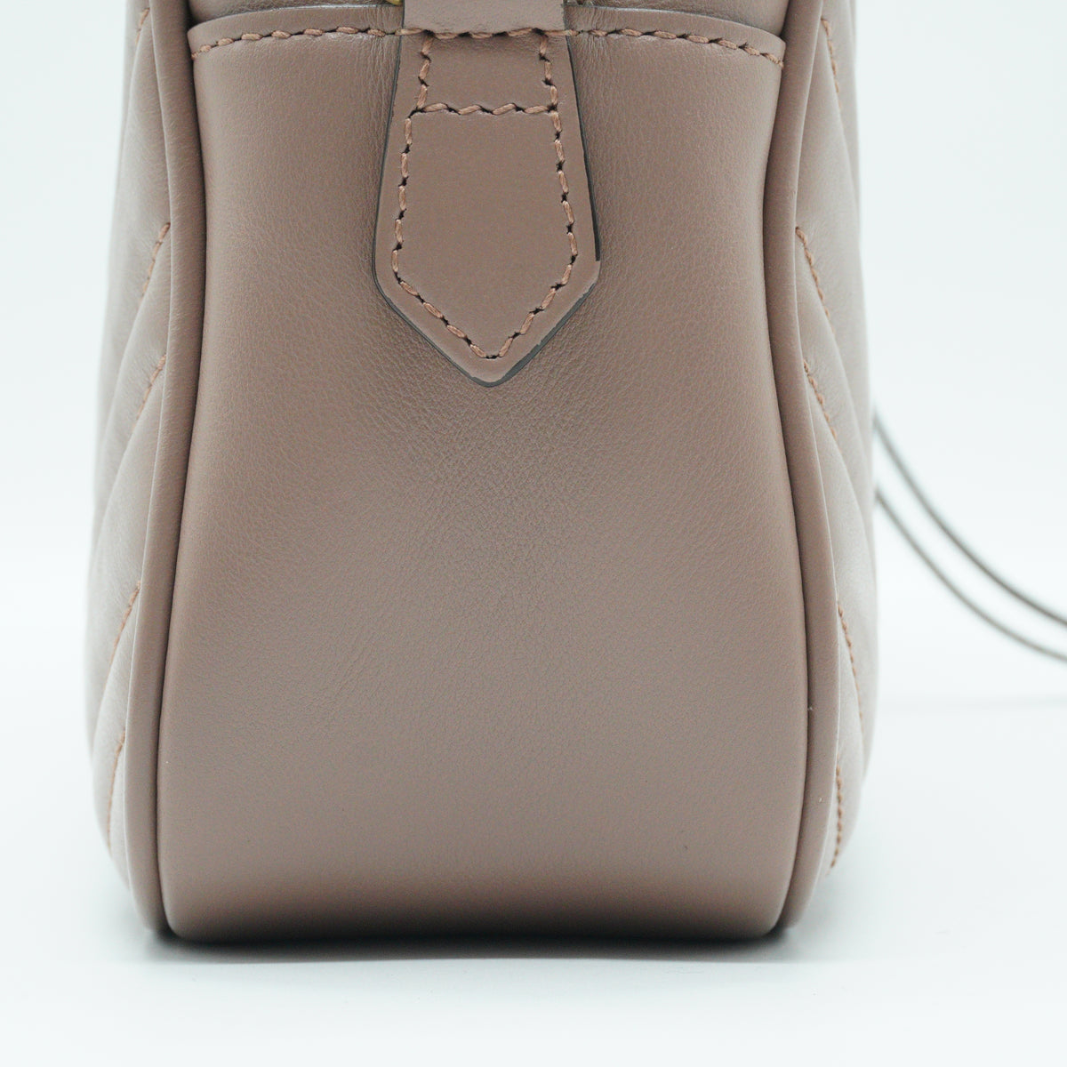 Gucci Soho Leather Disco Bag Cream GHW Small