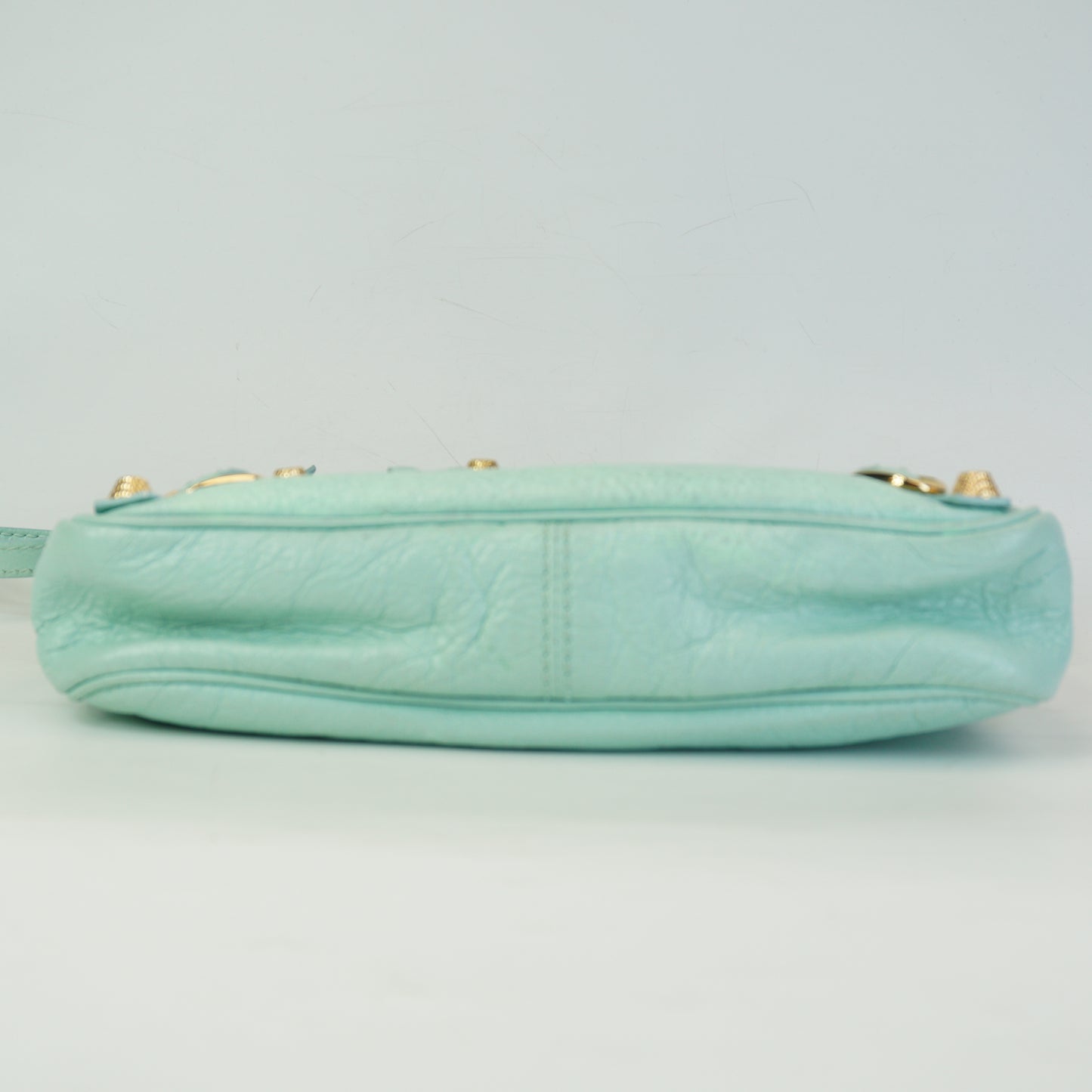 Balenciaga Hip Crossbody Bag Vert Jade Small GHW