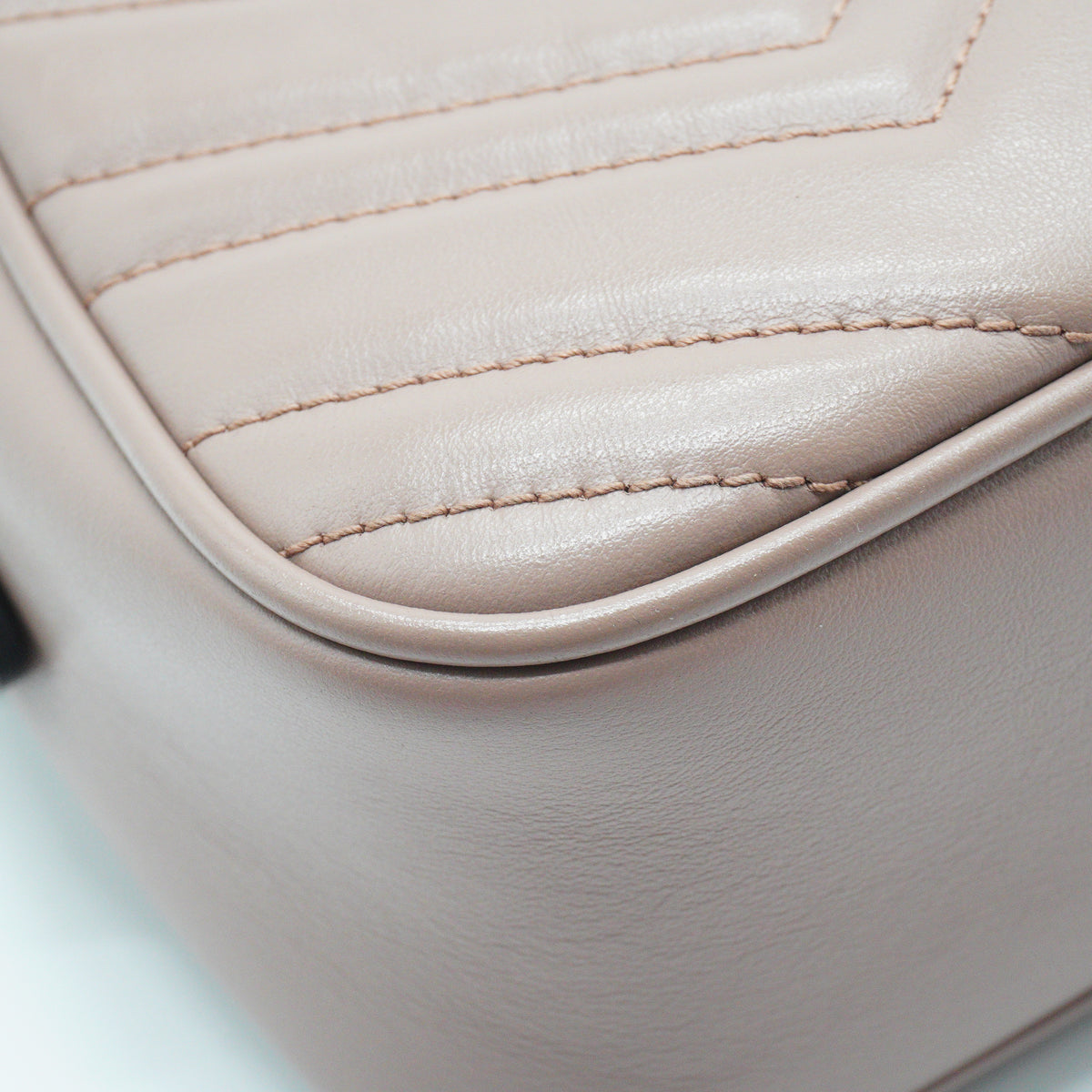 Gucci Soho Leather Disco Bag Cream GHW Small