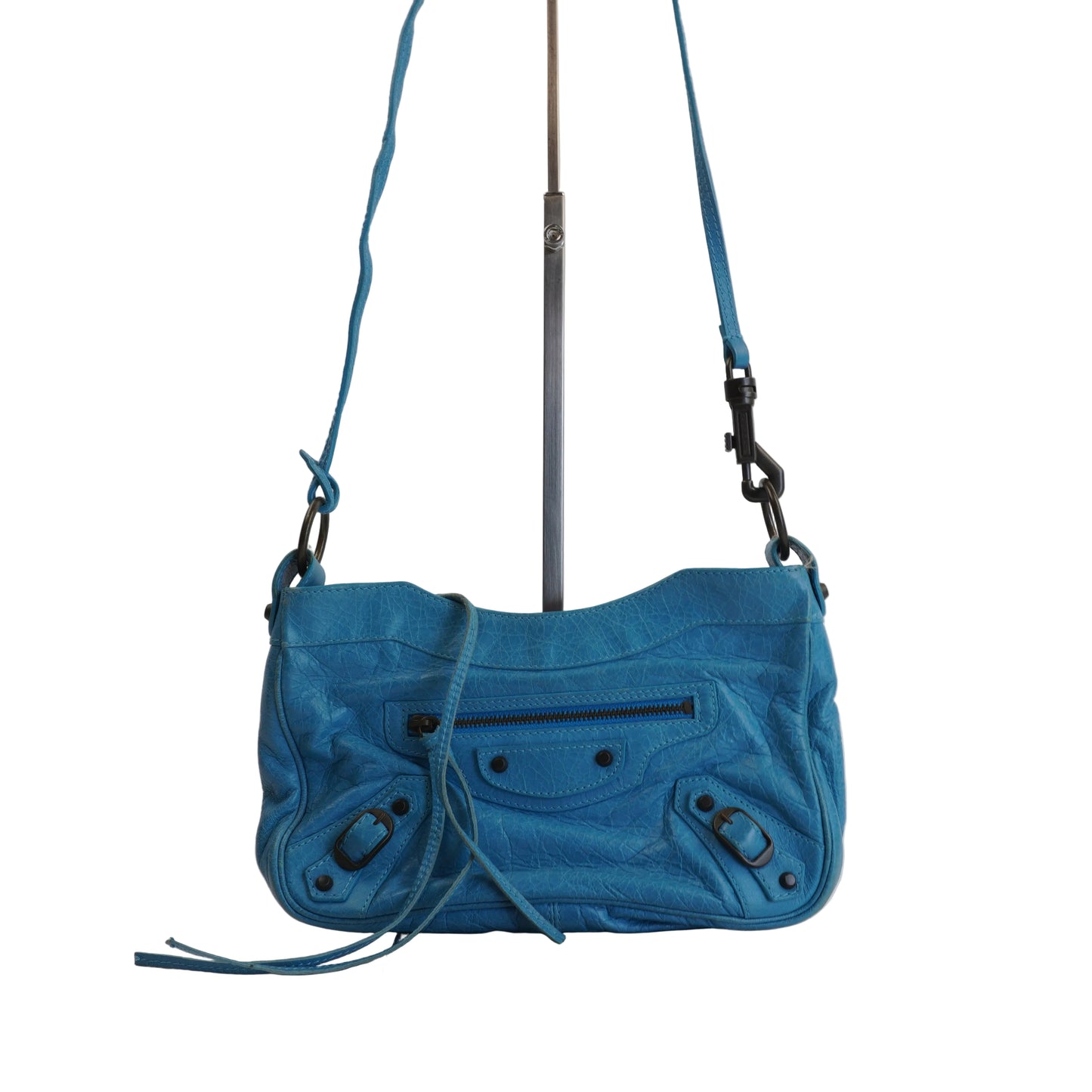 Balenciaga Classic Hip Crossbody Blue MHW