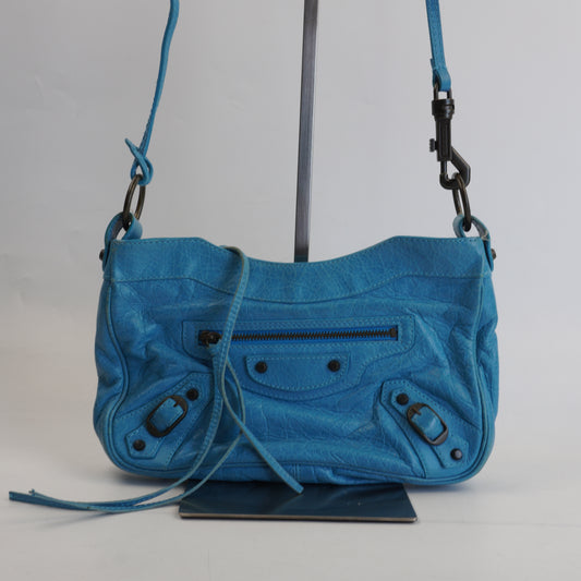 Balenciaga Classic Hip Crossbody Blue MHW