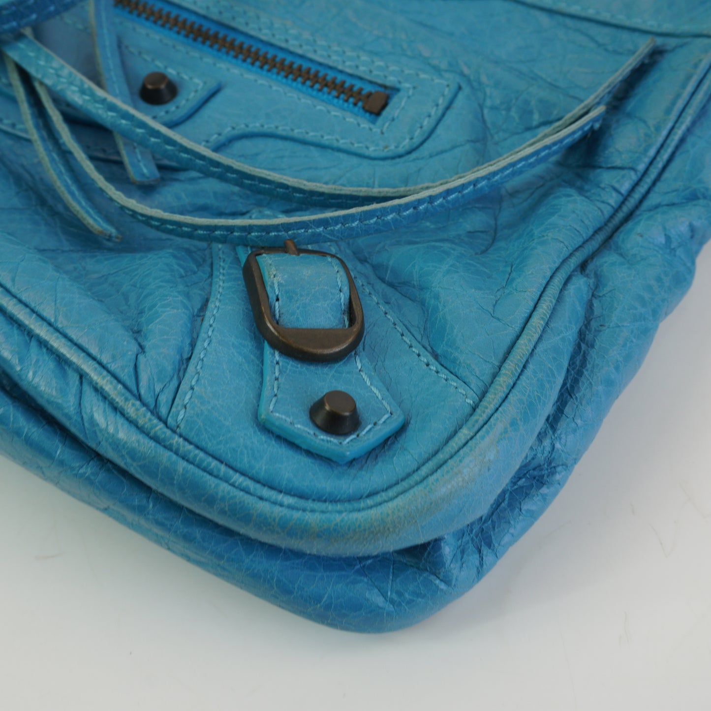 Balenciaga Classic Hip Crossbody Blue MHW
