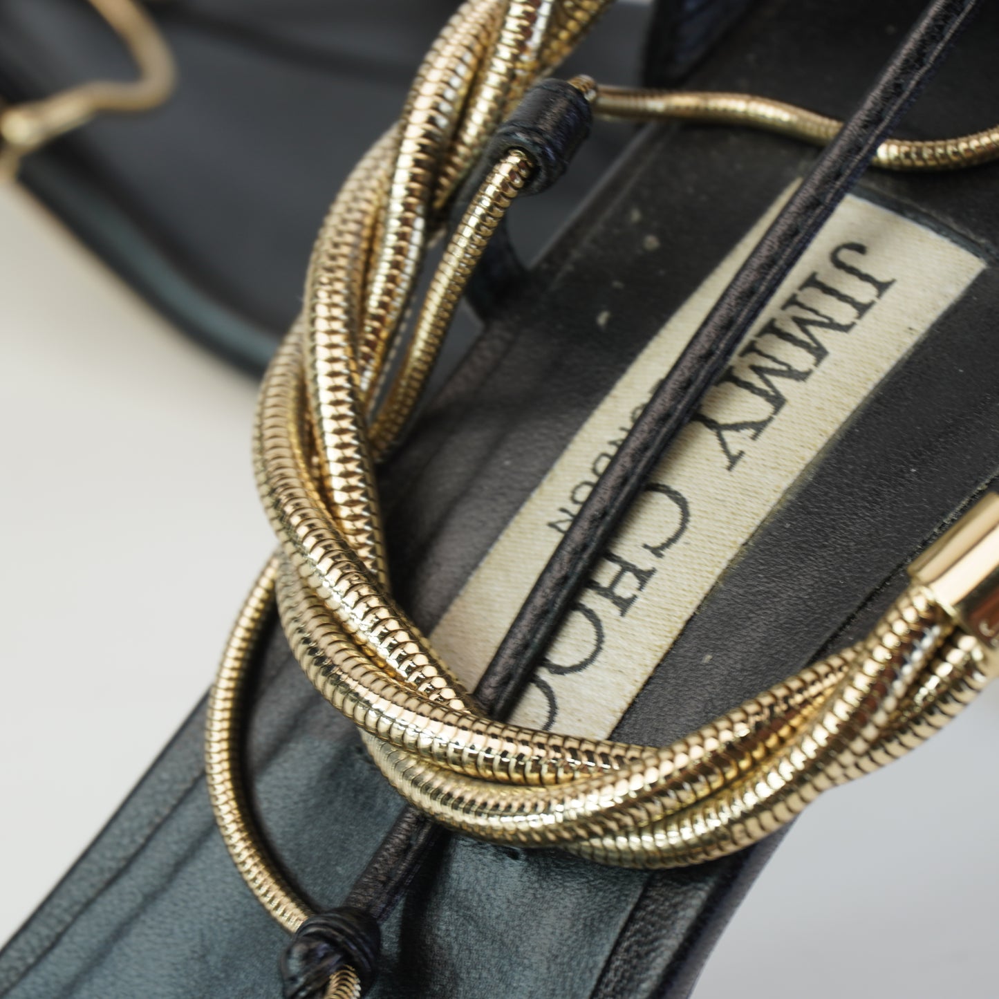 Jimmy Choo Oriana Sandals Ankle Chain size  39