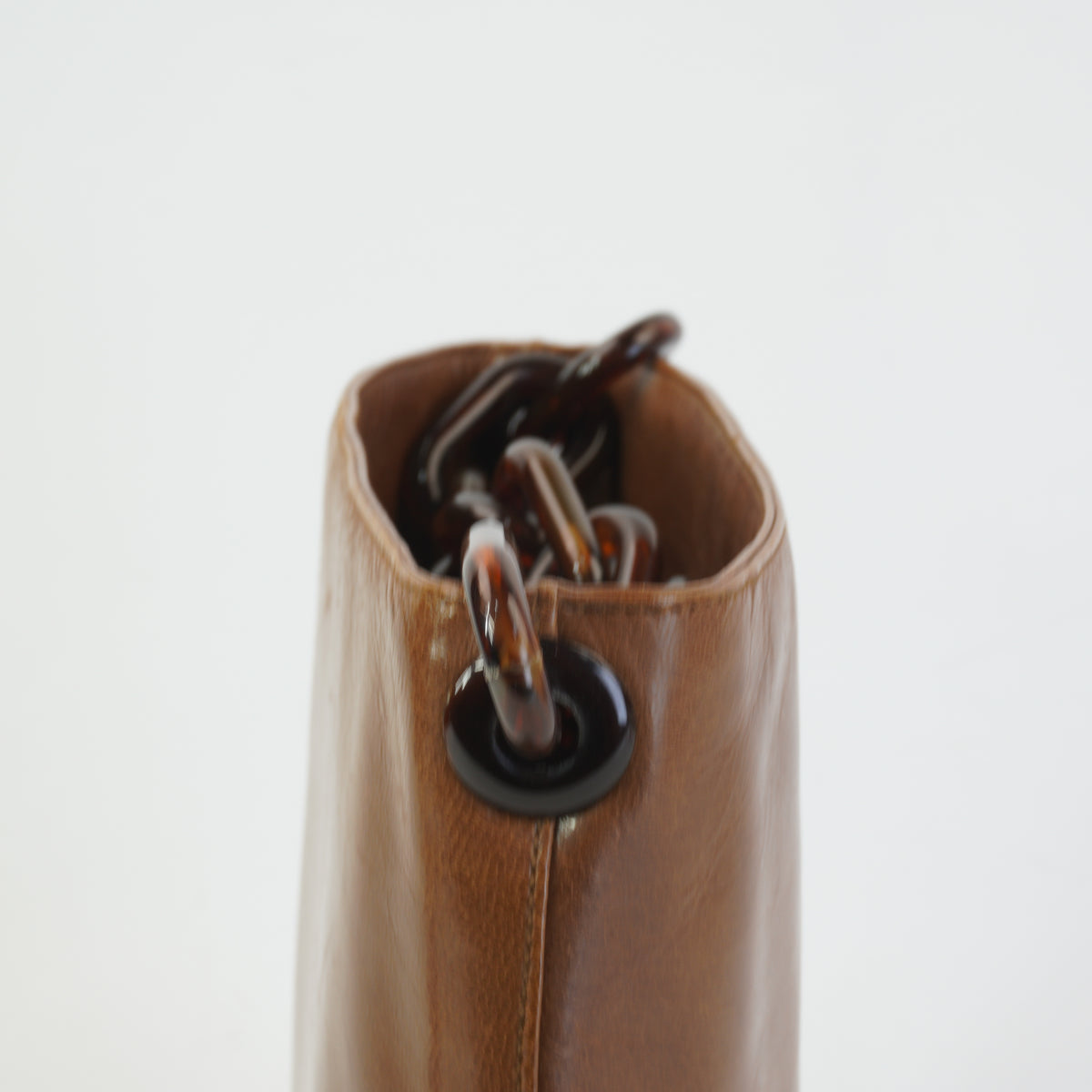 Prada Distinctive Tan Hue Brown Small