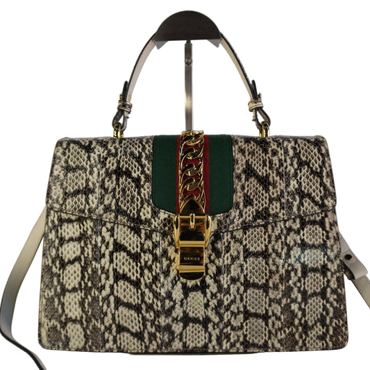 Gucci Sylvie Snakeskin