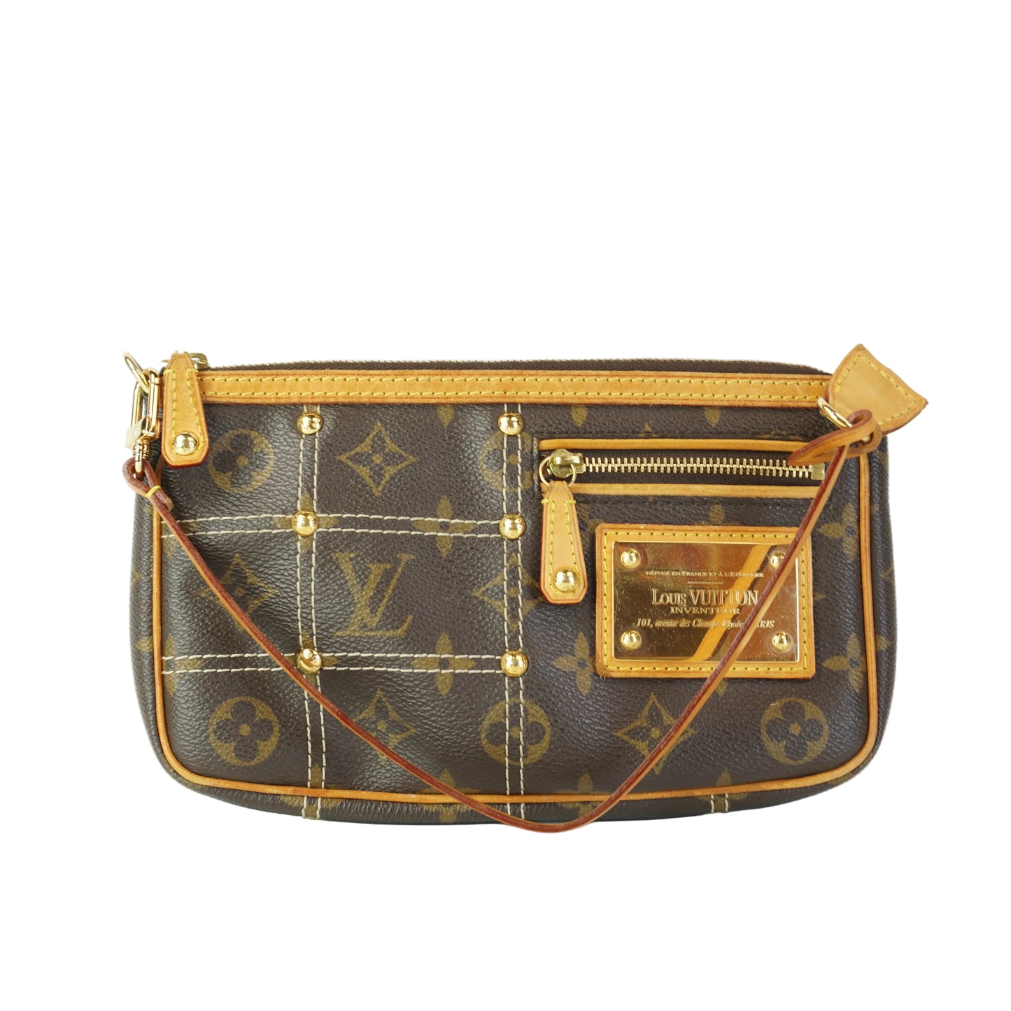 Louis Vuitton	Limited Edition Mono Canvas Pochette