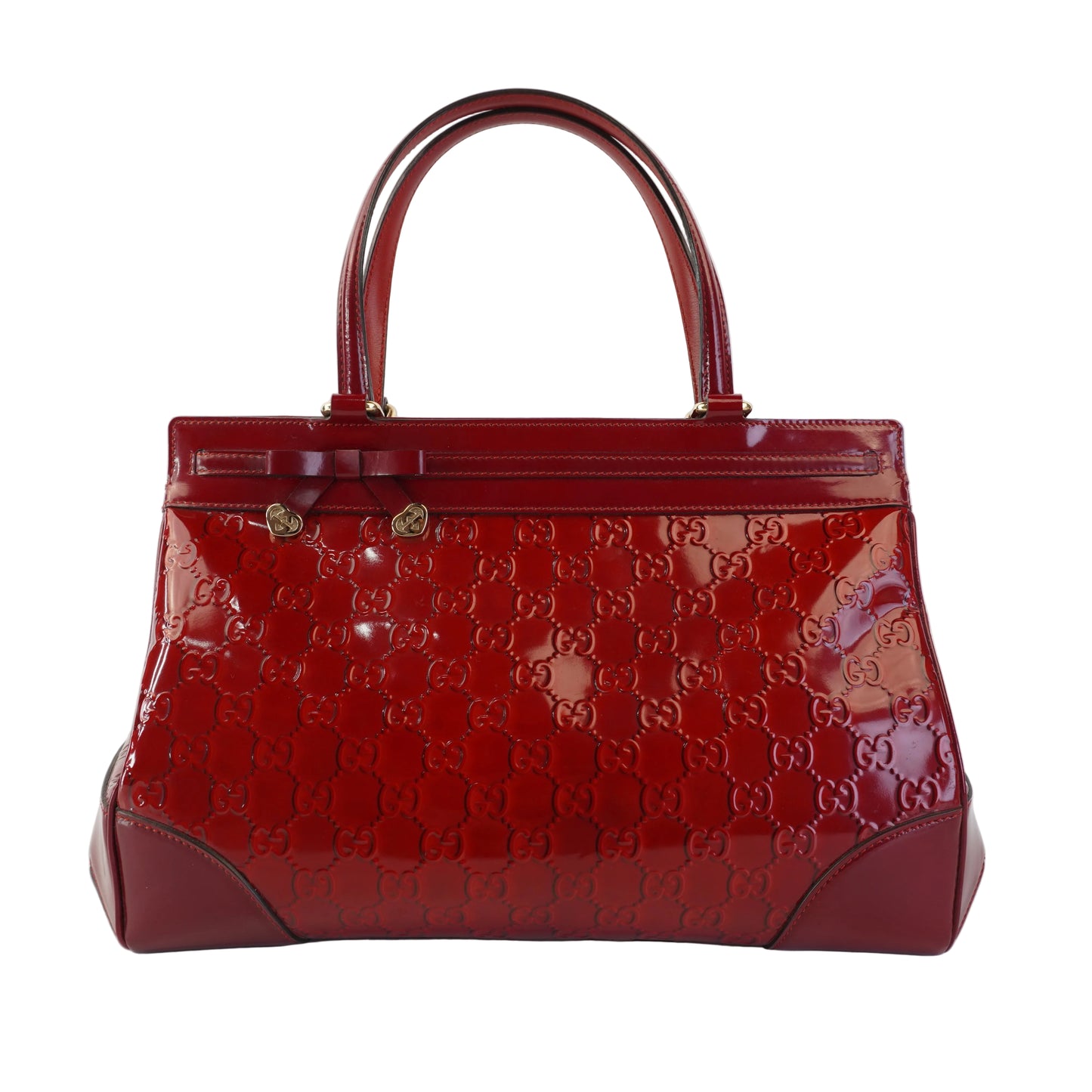Gucci Mayfair Tote Red