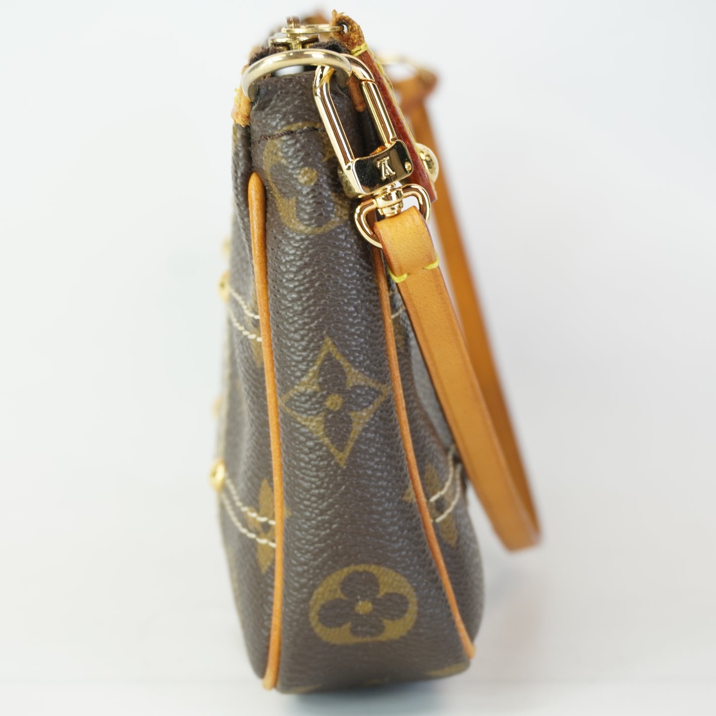 Louis Vuitton	Limited Edition Mono Canvas Pochette