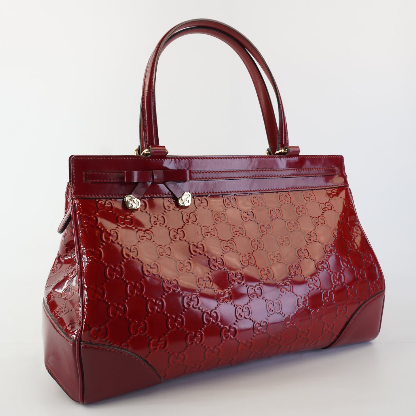 Gucci Mayfair Tote Red