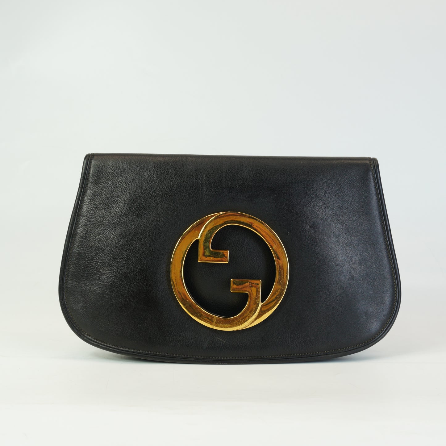 Gucci Blondie Clutch Black Medium GHW