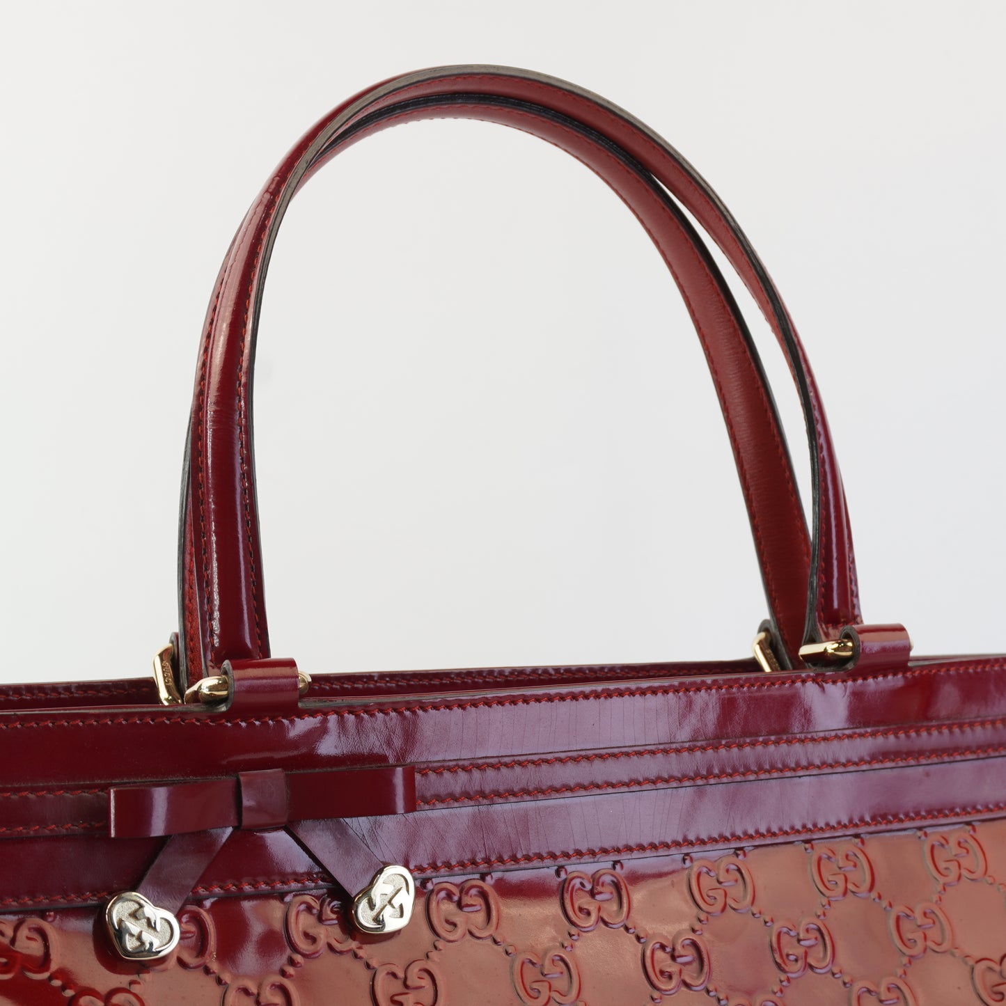 Gucci Mayfair Tote Red