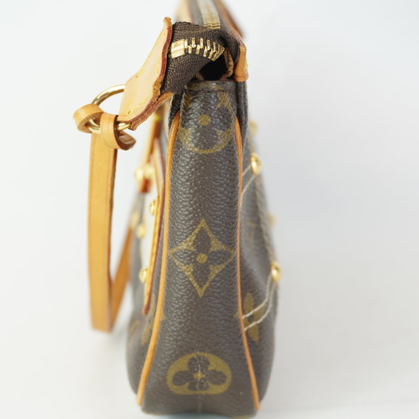 Louis Vuitton	Limited Edition Mono Canvas Pochette