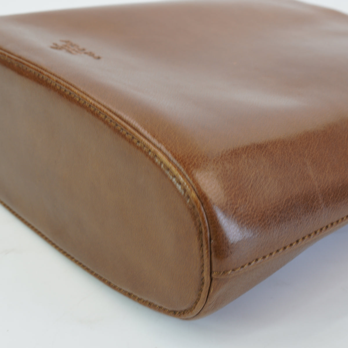 Prada Distinctive Tan Hue Brown Small