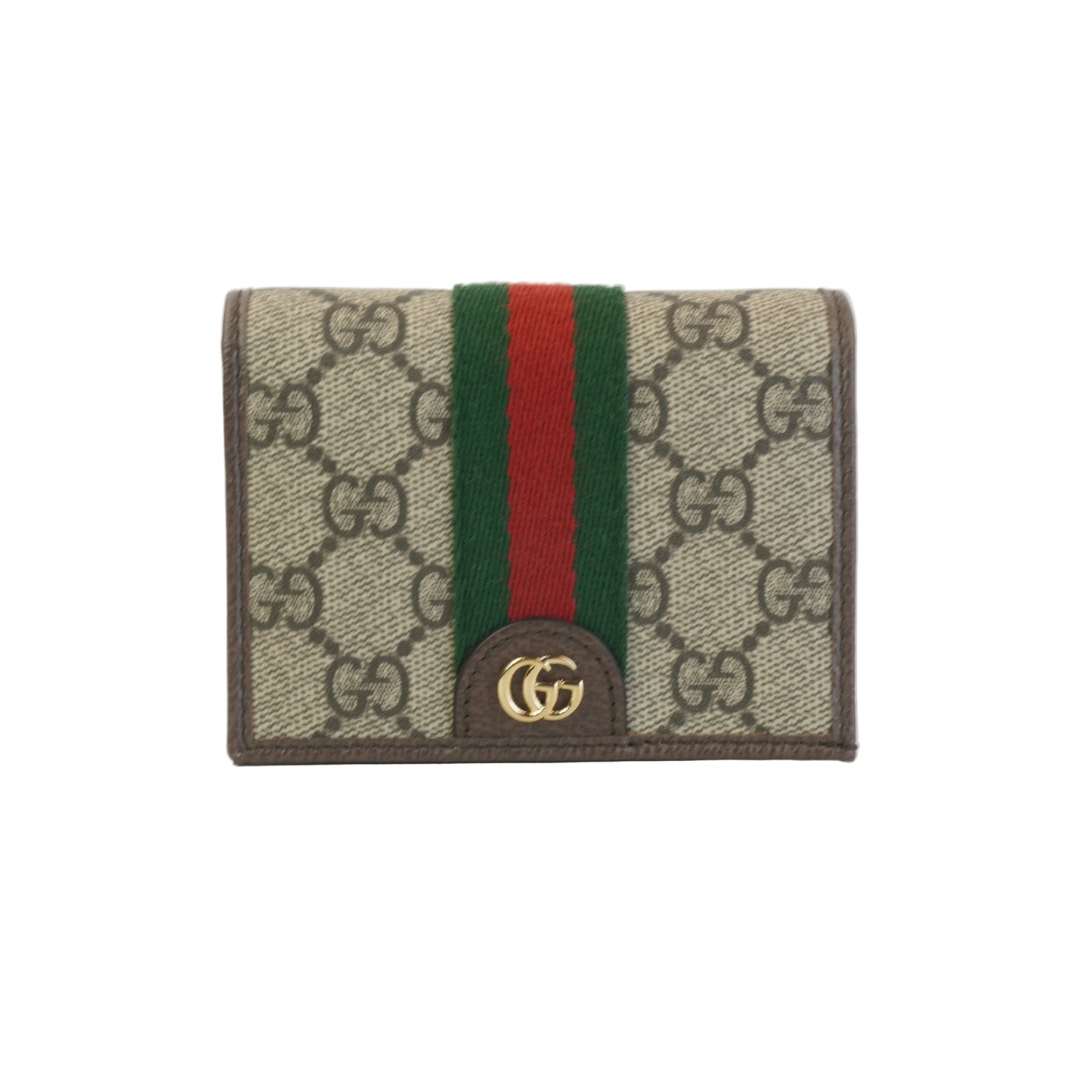 Gucci Opidia Card Case Wallet GHW