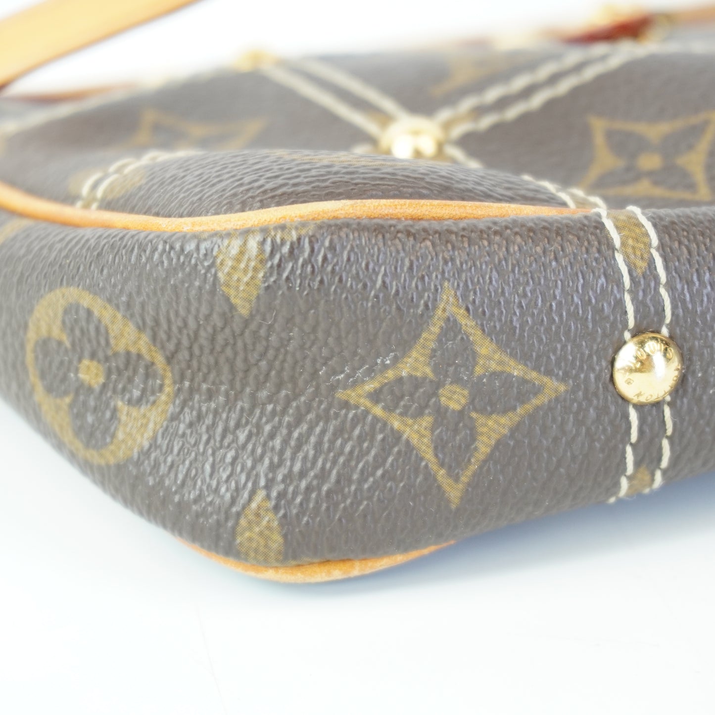 Louis Vuitton	Limited Edition Mono Canvas Pochette