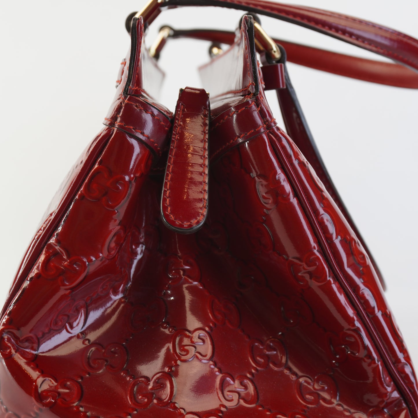 Gucci Mayfair Tote Red