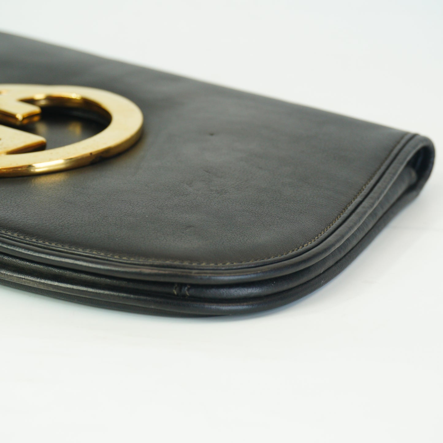 Gucci Blondie Clutch Black Medium GHW