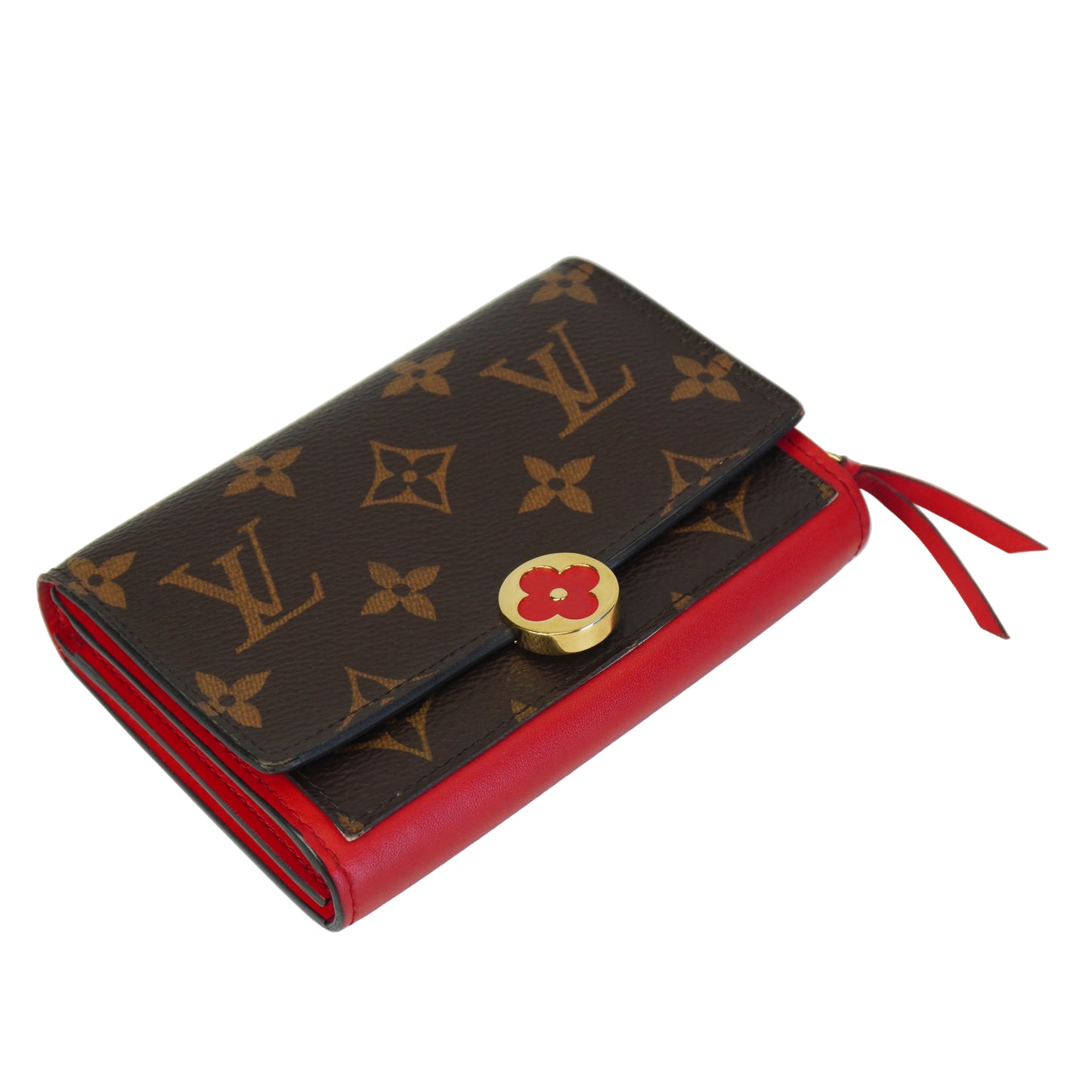 Louis Vuitton	Mono Flore Compact Wallet