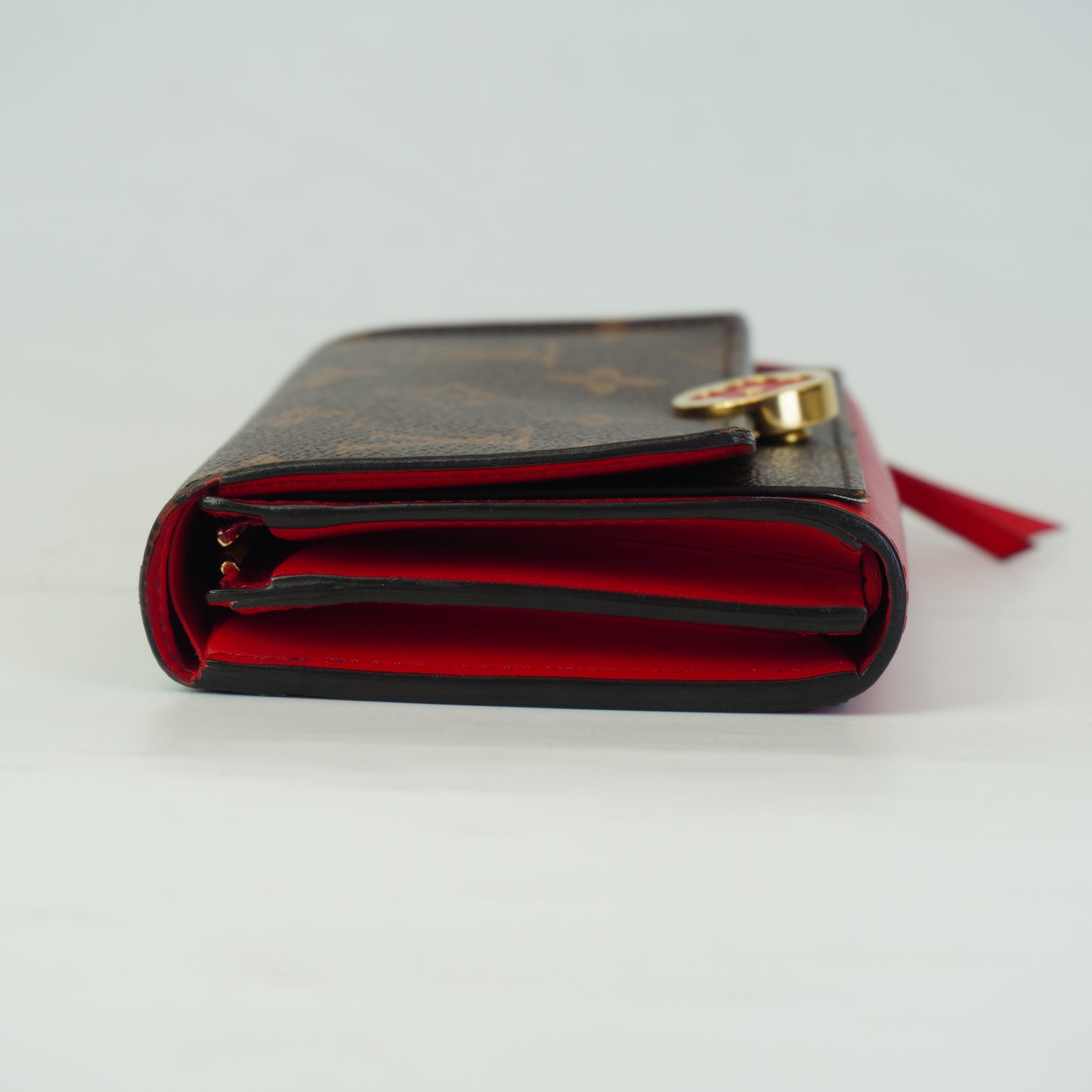 Louis Vuitton	Mono Flore Compact Wallet