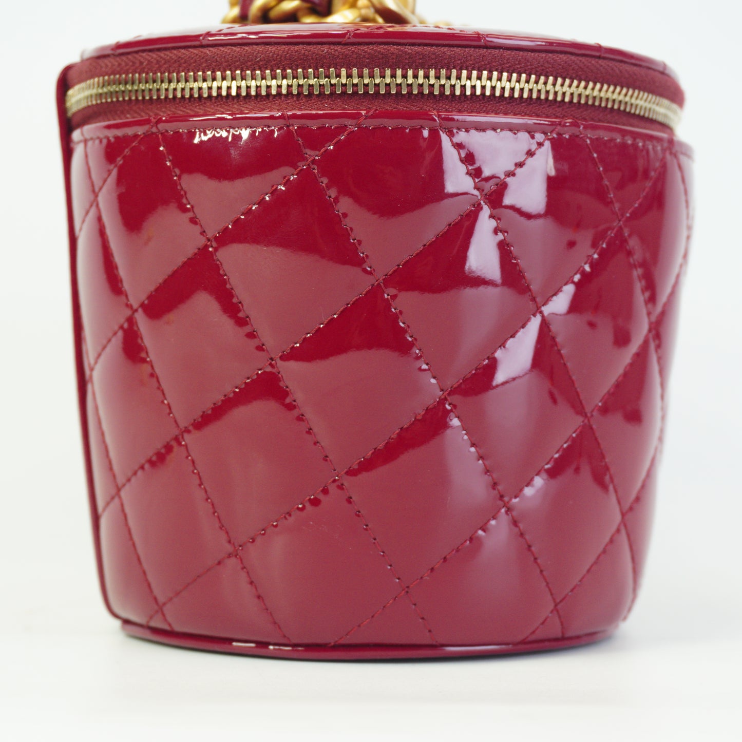 Chanel Serving Summer Patent GHW Red
