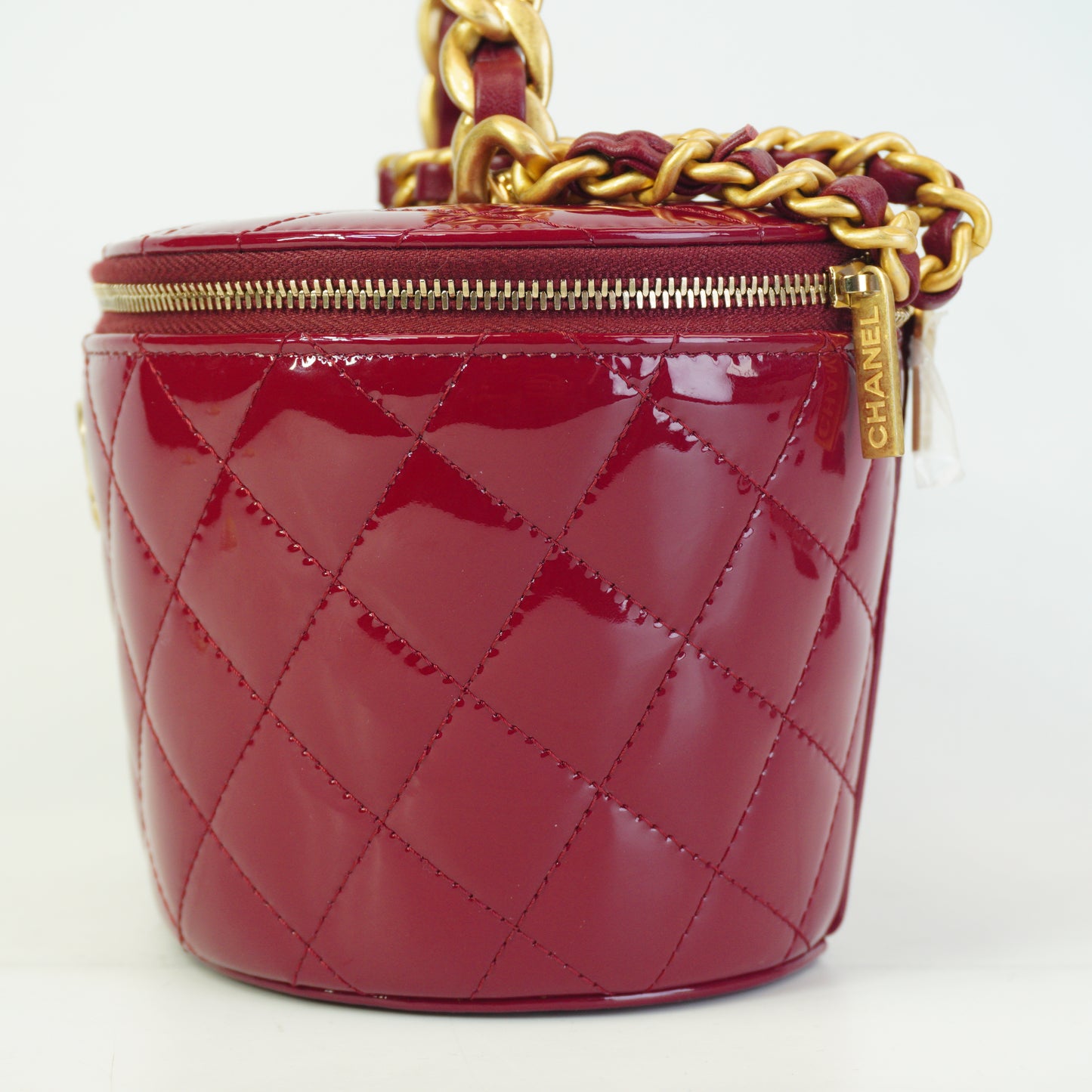 Chanel Serving Summer Patent GHW Red
