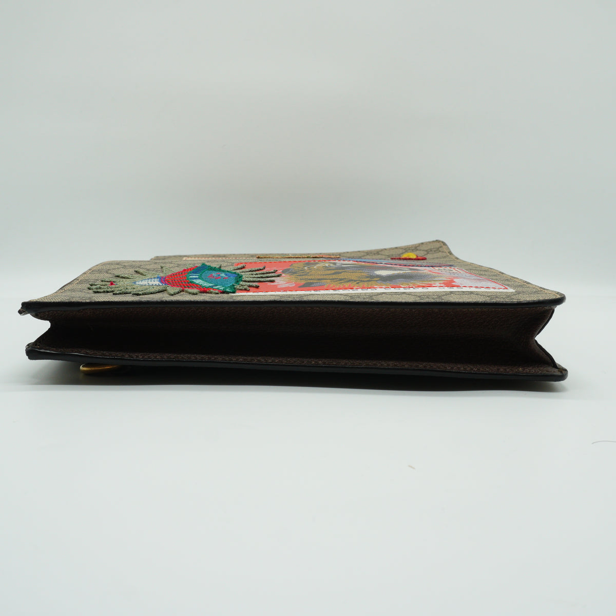 Gucci GG Supreme Courrier Pouch GHW Medium