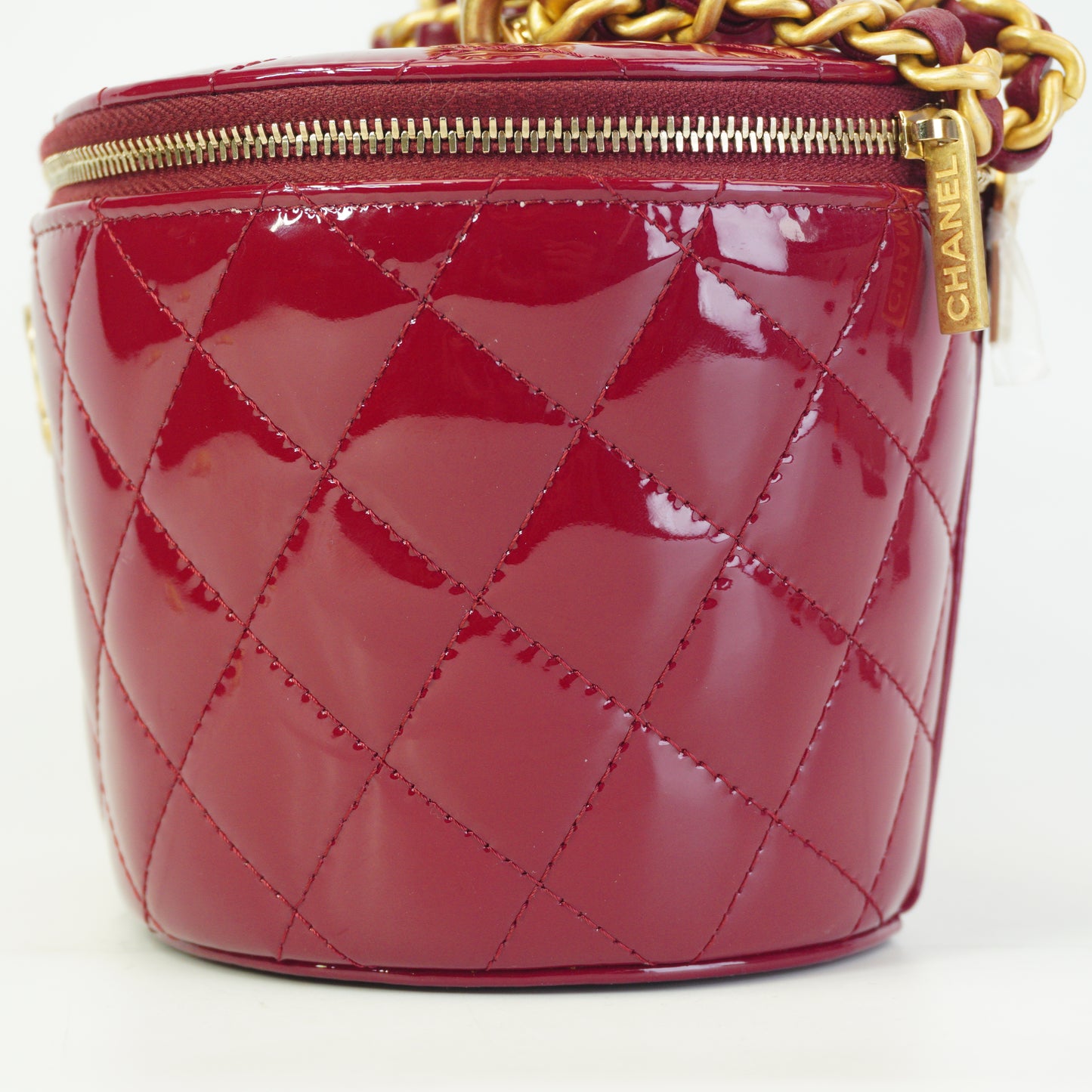 Chanel Serving Summer Patent GHW Red