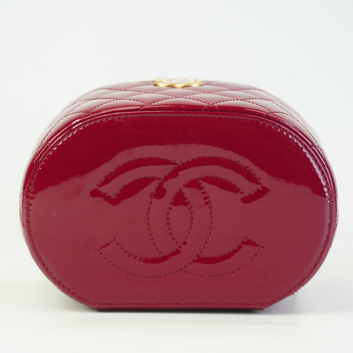 Chanel Serving Summer Patent GHW Red