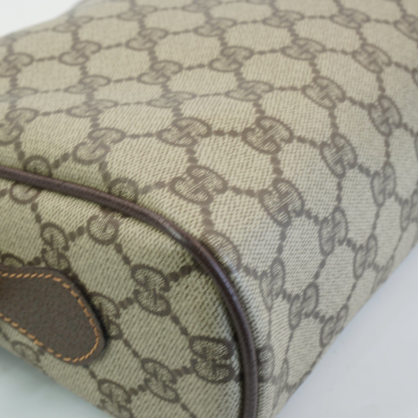 Gucci GG Supreme Web Sherry Line Bag GHW Small