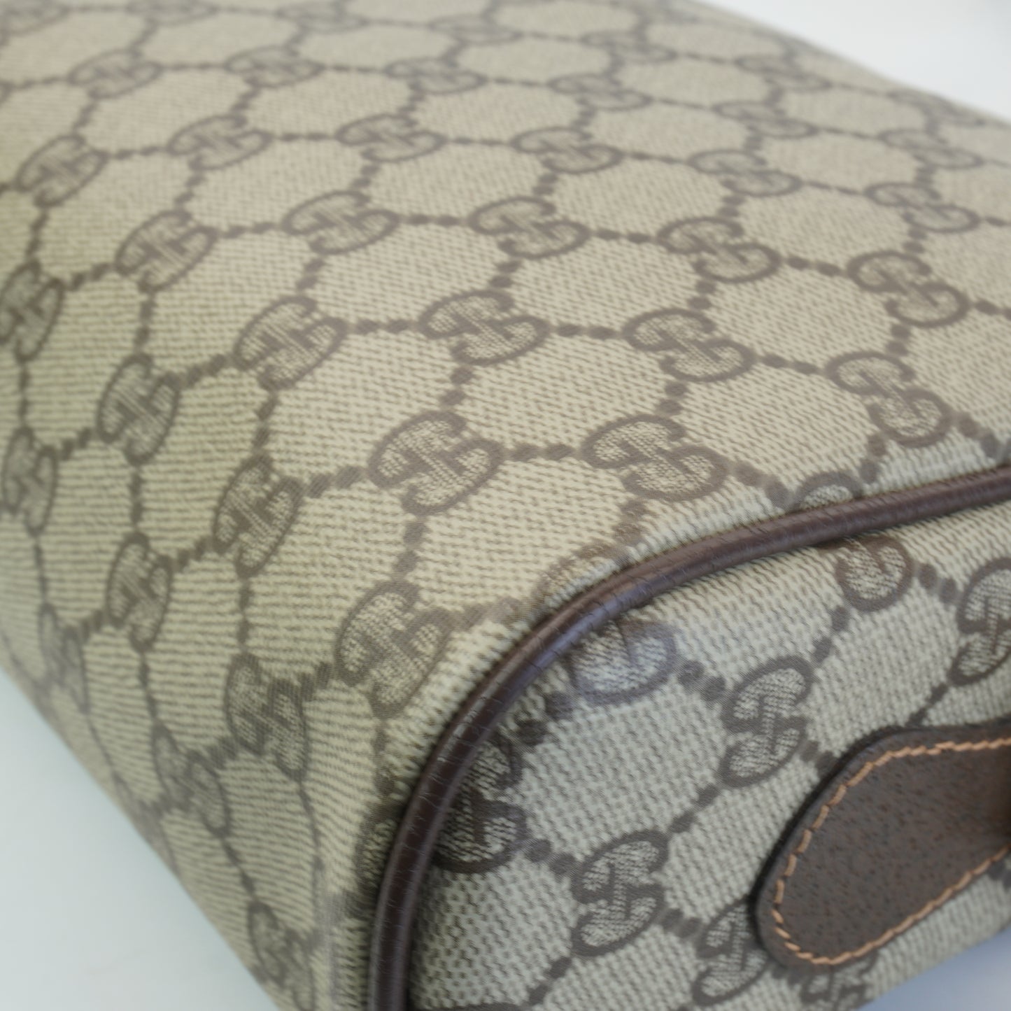 Gucci GG Supreme Web Sherry Line Bag GHW Small