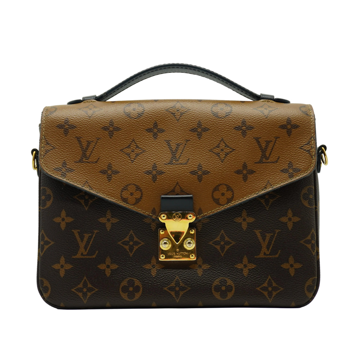 Louis Vuitton	Pochette Métis Small Monogram Reverse Canvas GHW