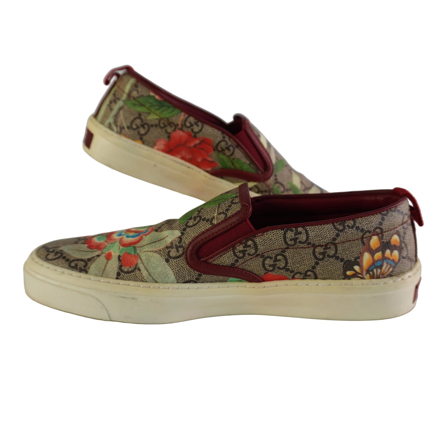 Gucci GG Supreme "Tian" Slip-On Sneakers Size 37