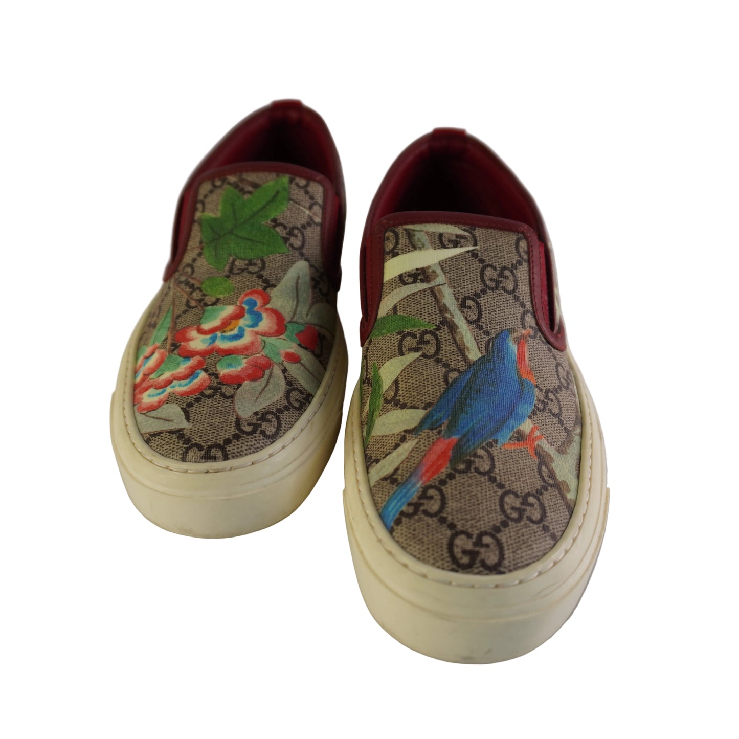 Gucci GG Supreme "Tian" Slip-On Sneakers Size 37