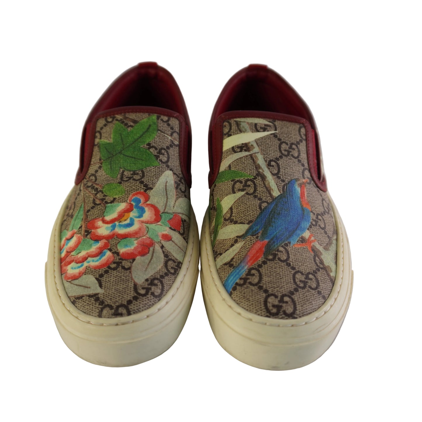 Gucci GG Supreme "Tian" Slip-On Sneakers Size 37