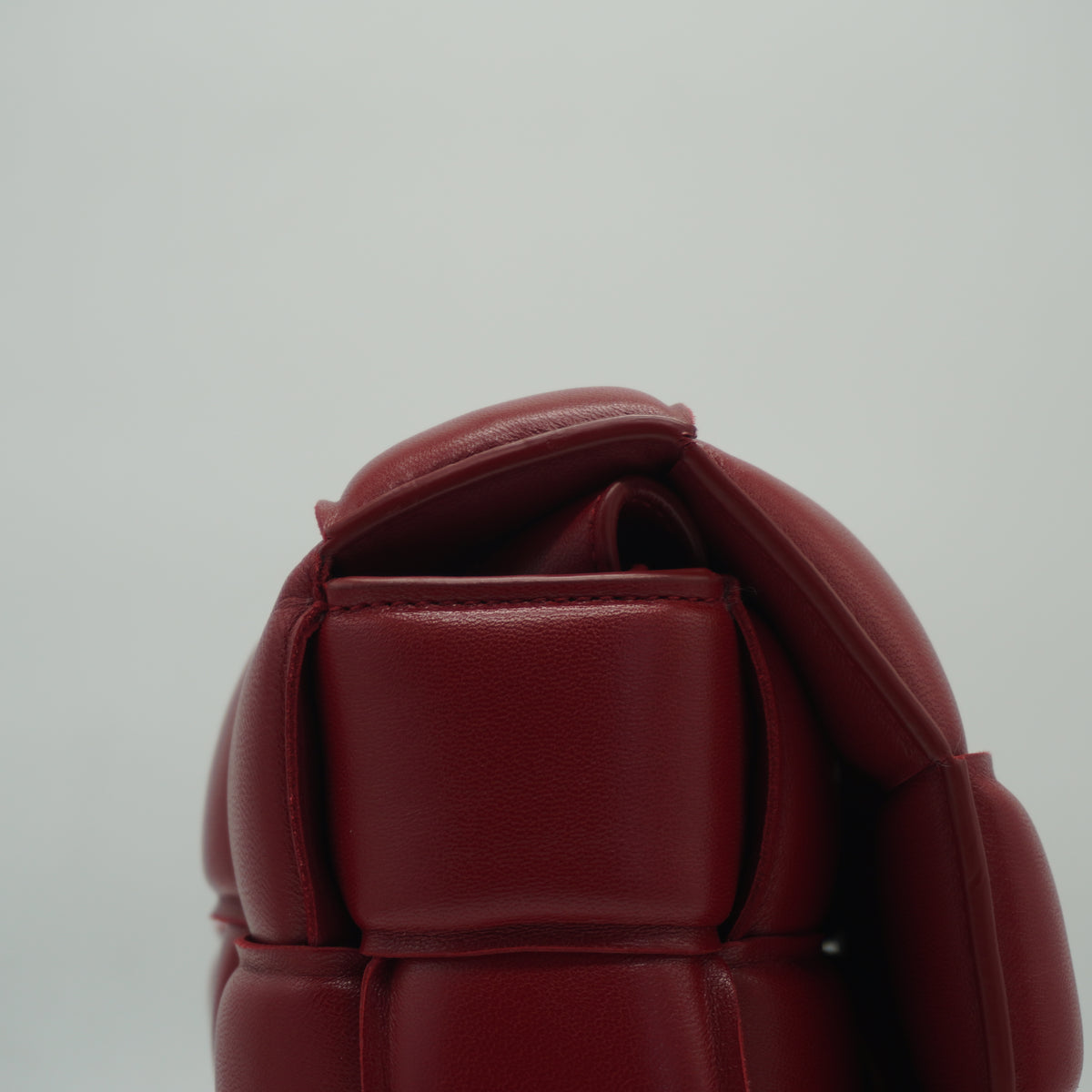 Bottega Veneta	Padded Cassette Bag Red Small GHW
