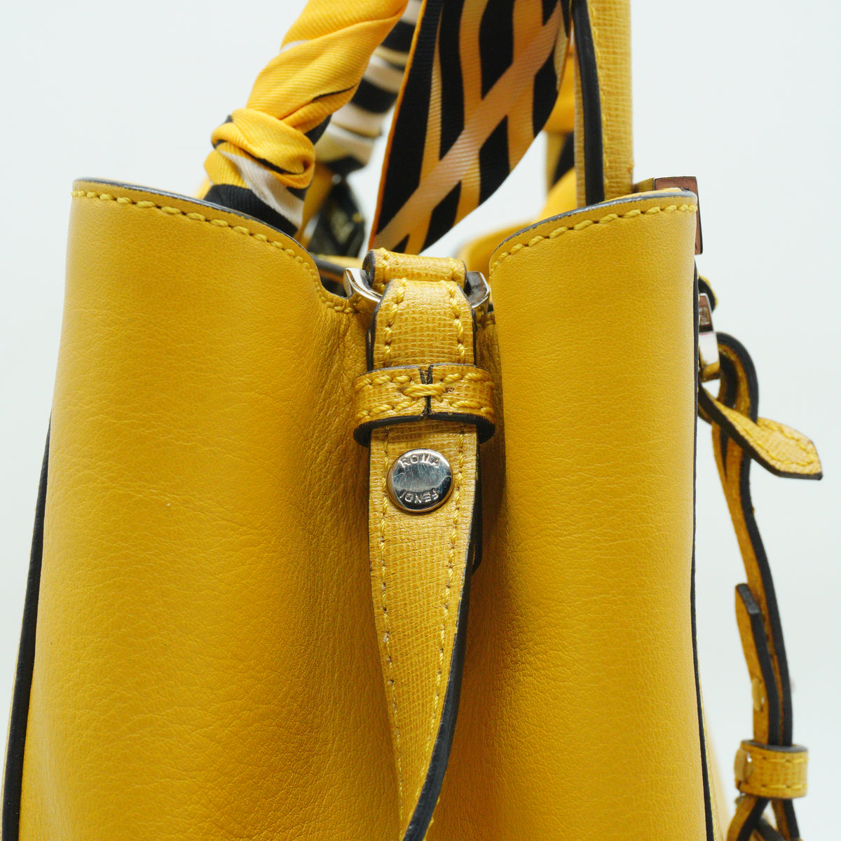 Fendi Petite 2Jours Leather Tote Bag SHW Medium