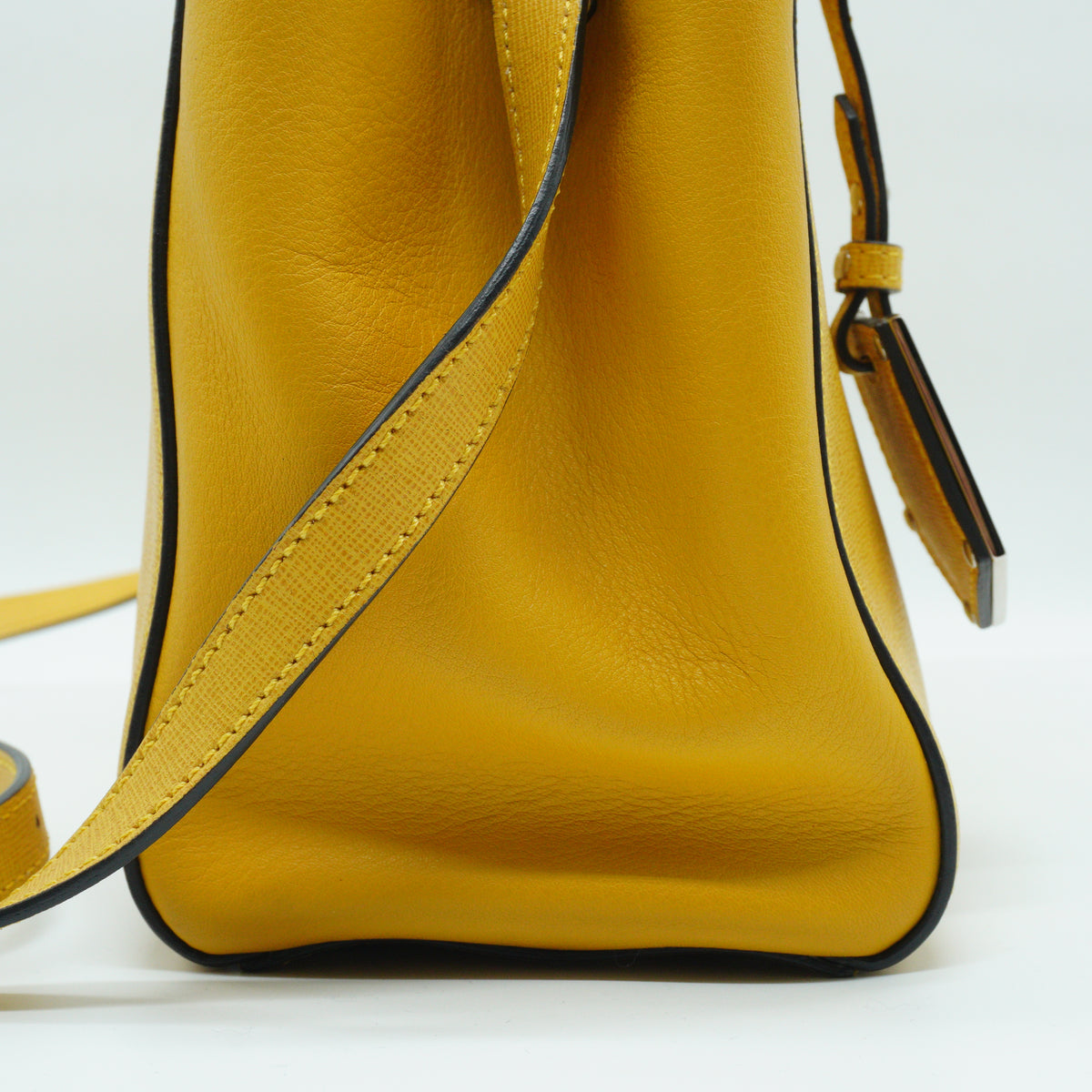 Fendi Petite 2Jours Leather Tote Bag SHW Medium