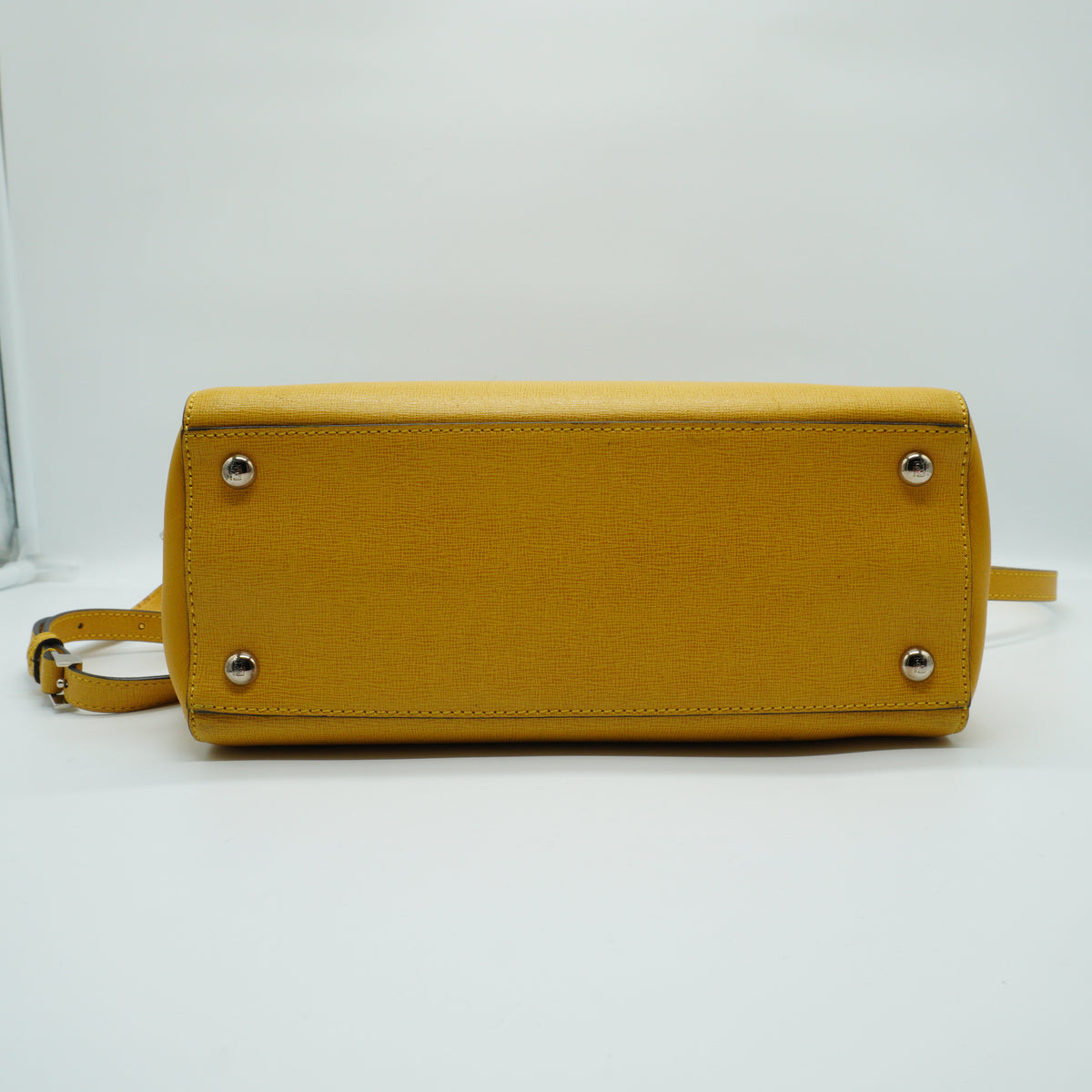 Fendi Petite 2Jours Leather Tote Bag SHW Medium
