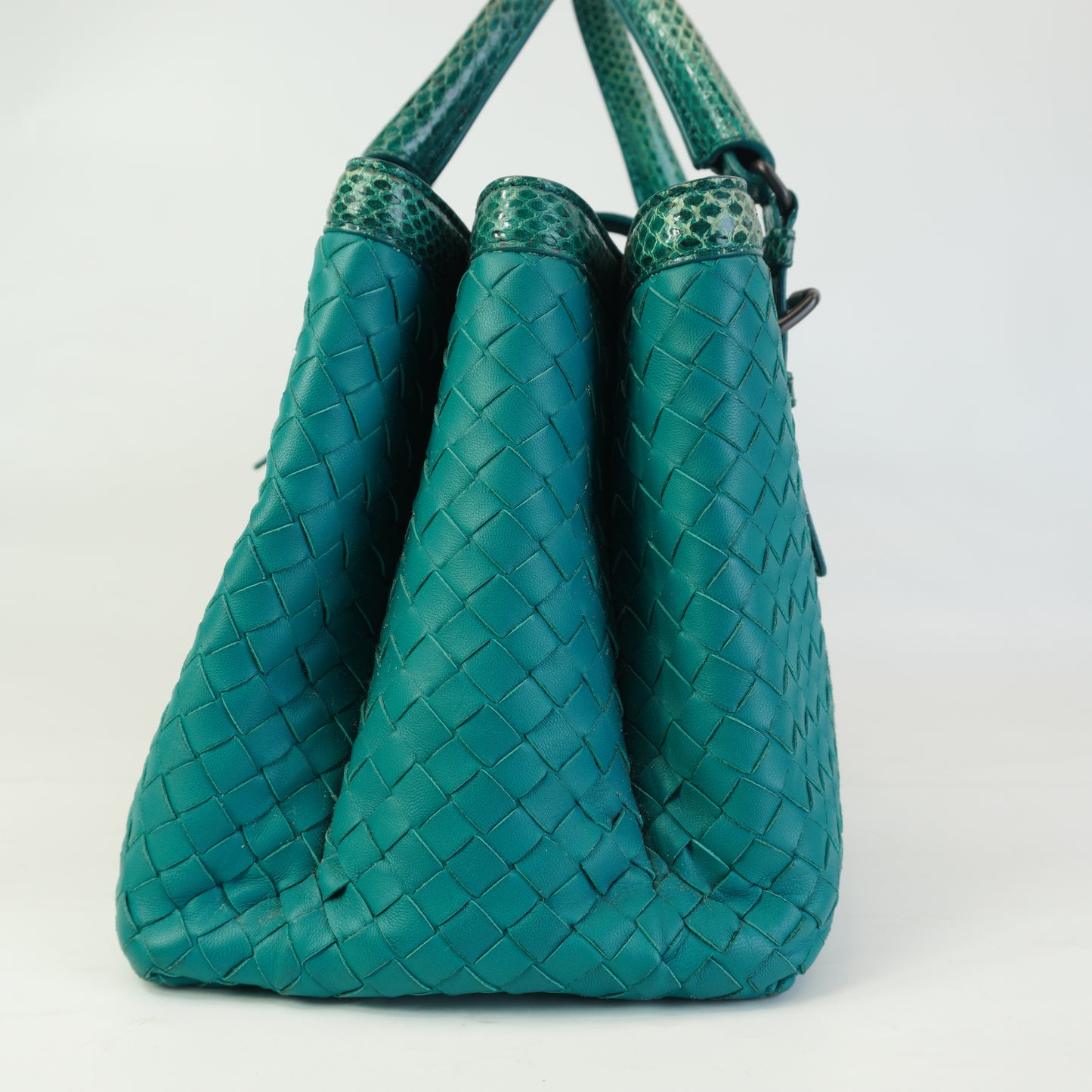 Bottega Veneta Nappa Intrecciato Ayers Roma Bag BHW Medium