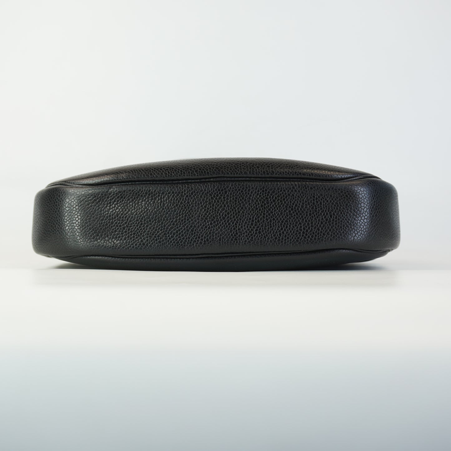 Dior	Vinatag Black Leather Camera shoulde Bag GHW Small