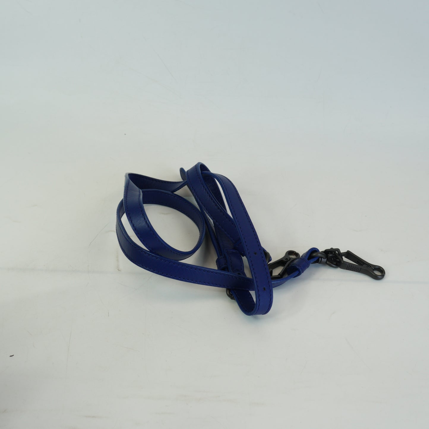 Bottega Veneta Intrecciato Roma Bag Blue BHW Small