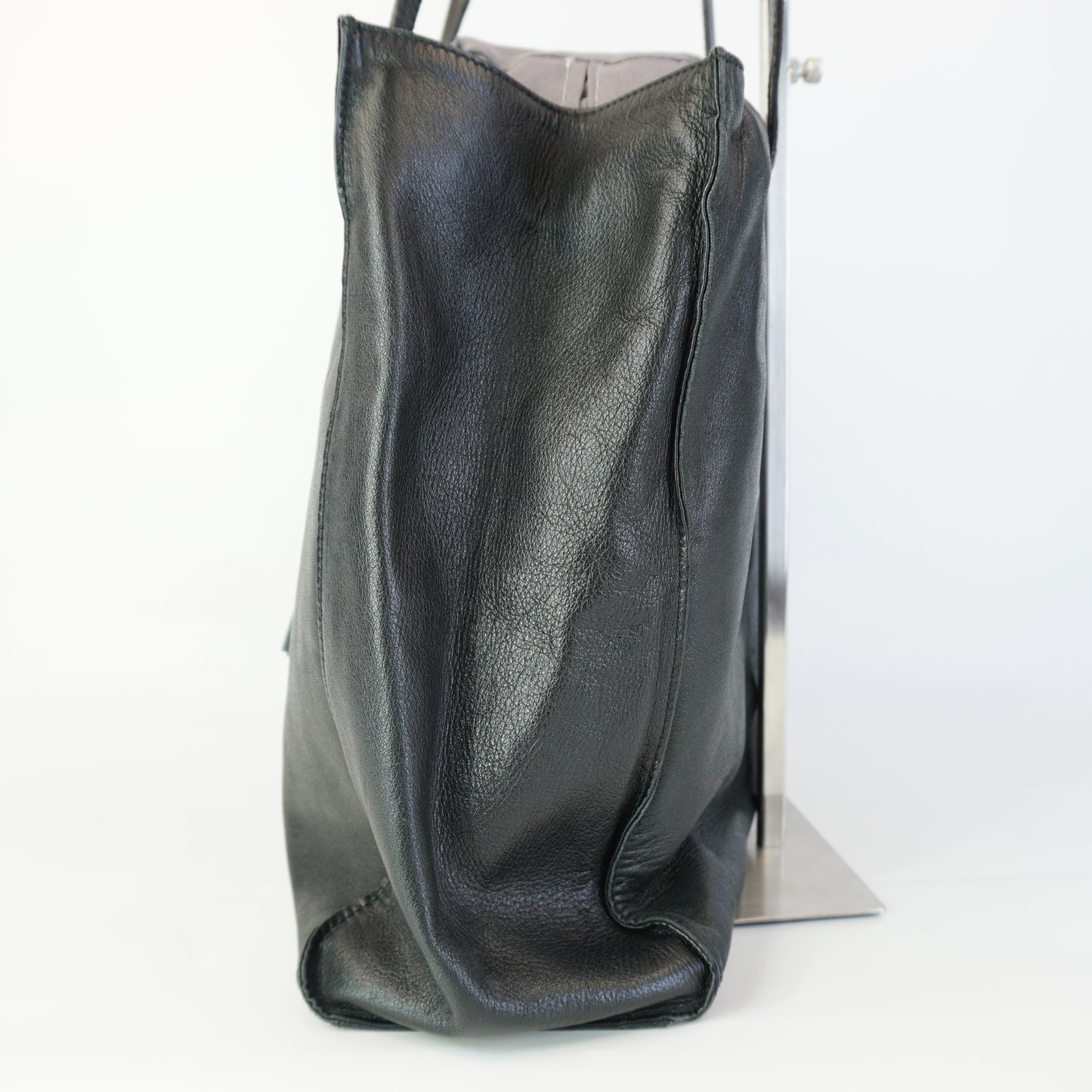 Prada Vintage Soft Leather Shopping Tote Bag BHW Medium