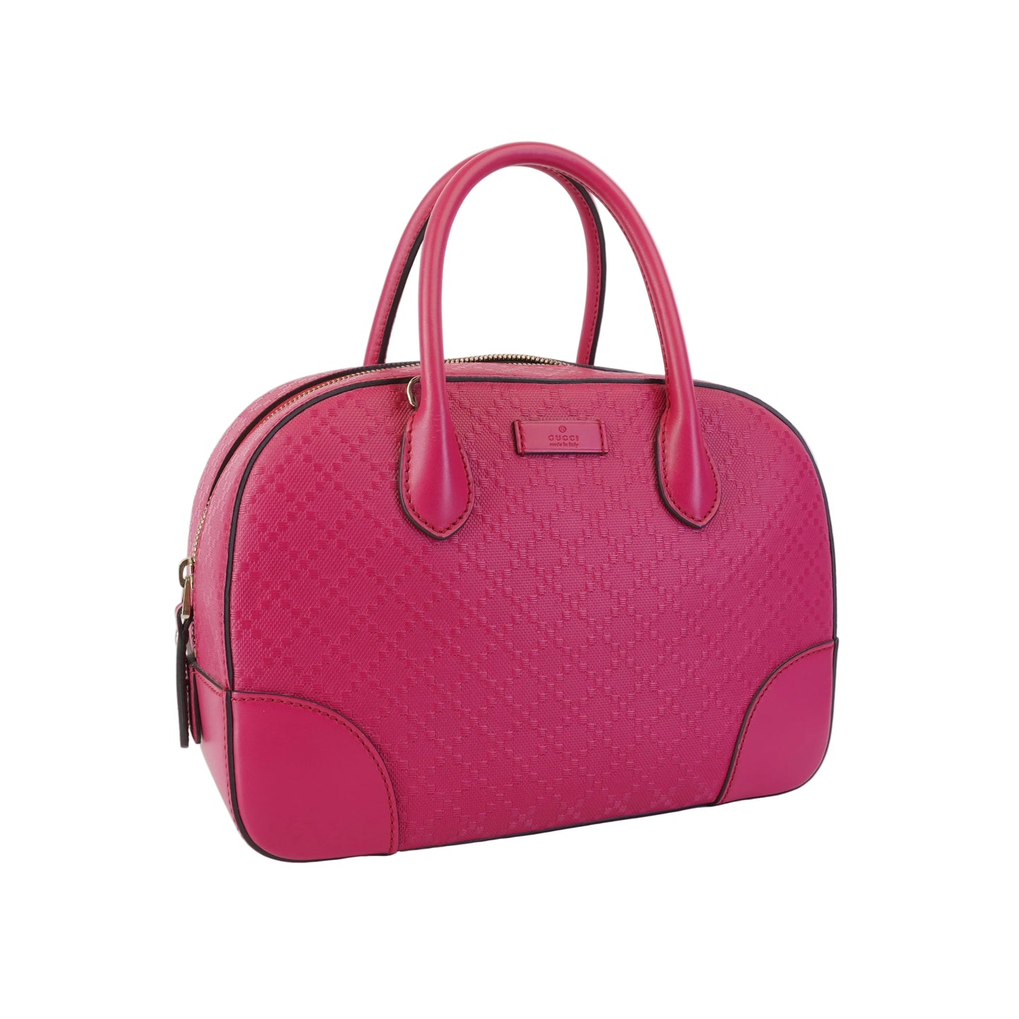 Gucci Bright Diamante Top Handle Pink