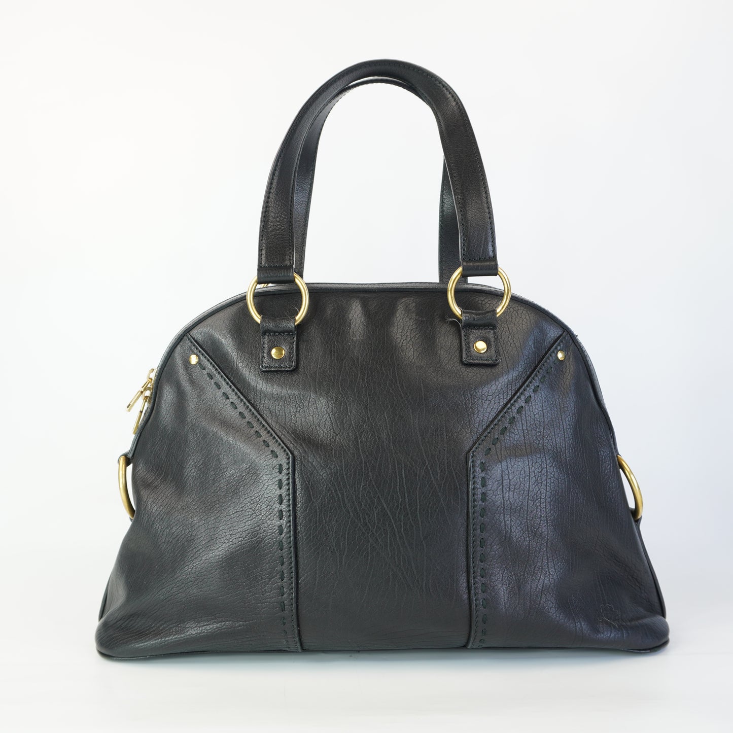 YSL	 Yves Muse Bag Black GHW Medium