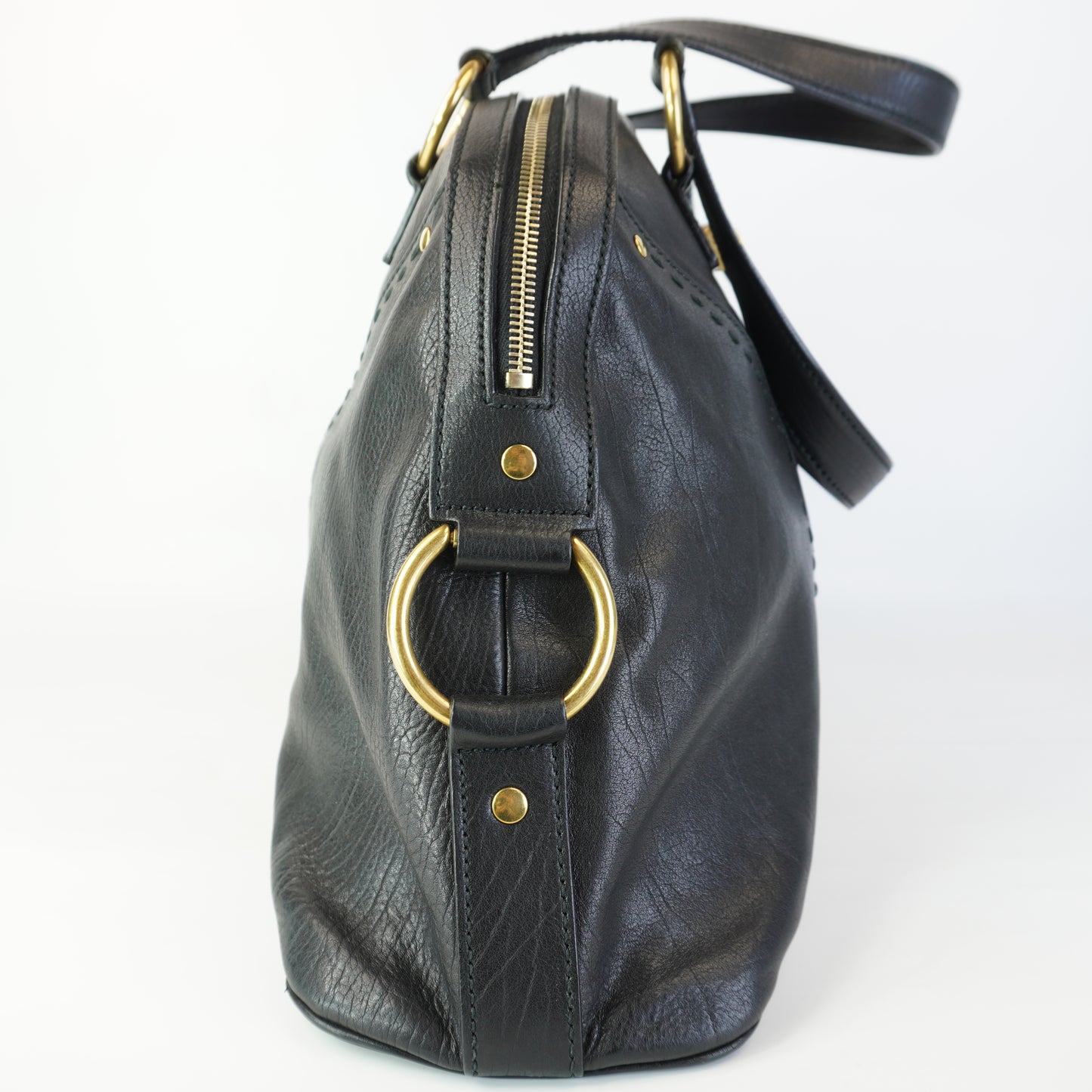 YSL	 Yves Muse Bag Black GHW Medium